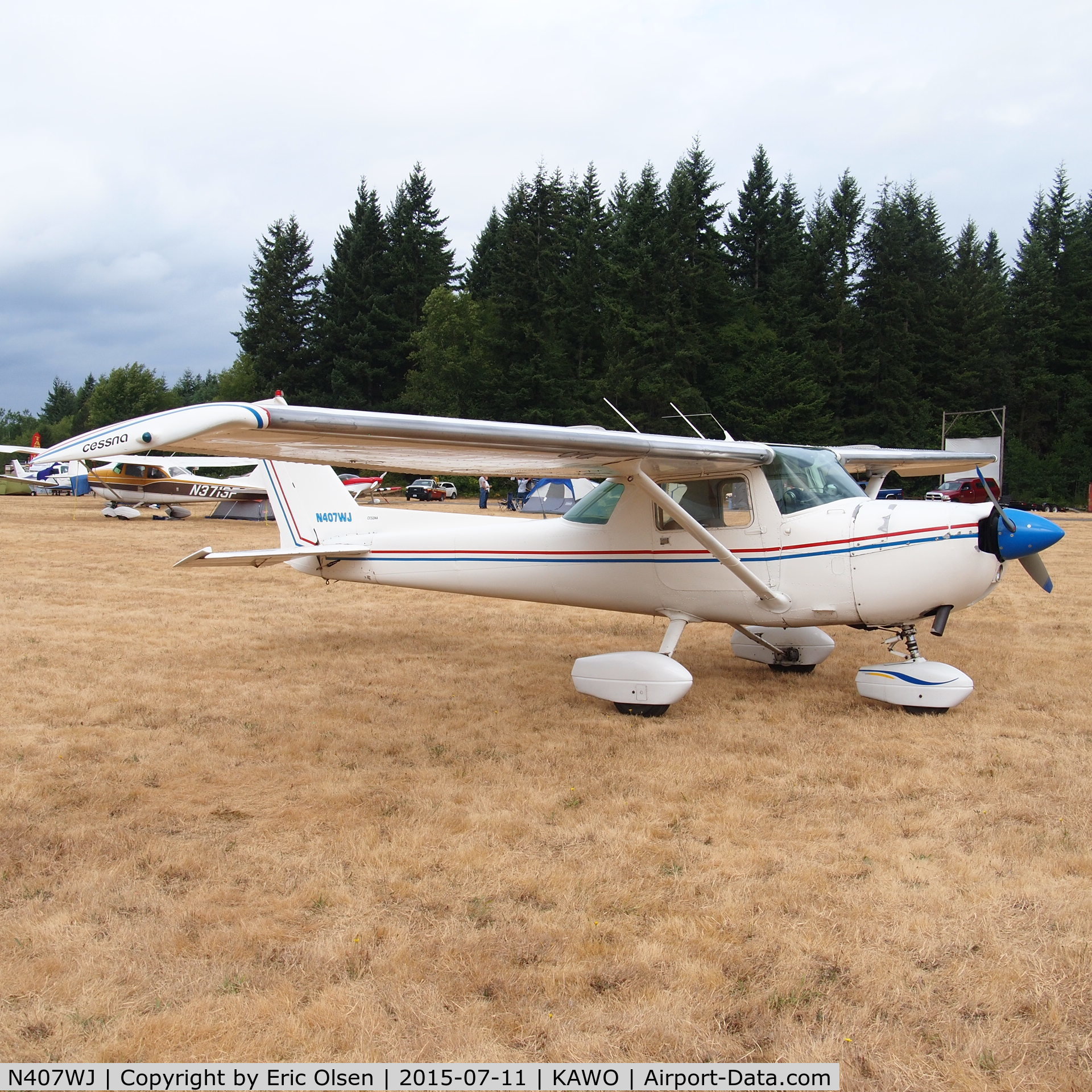 N407WJ, 1974 Cessna 150M C/N 15075783, 1974 Cessna 150M at the 2015 Arlington Fly-In.