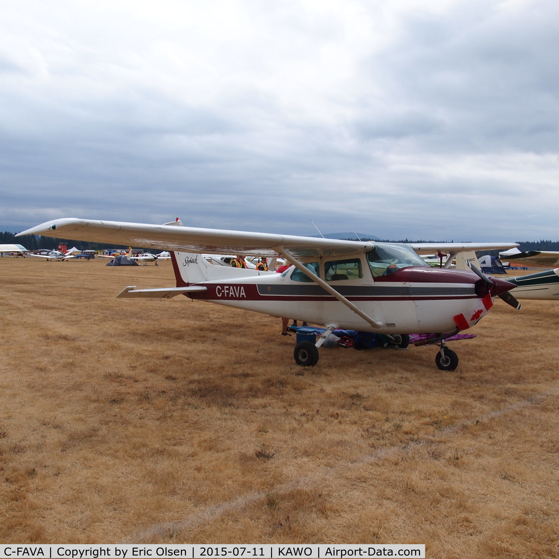 C-FAVA, 1971 Cessna 172L Skyhawk C/N 17260267, 1971 Cessna 172L at the 2015 Arlington Fly-In.