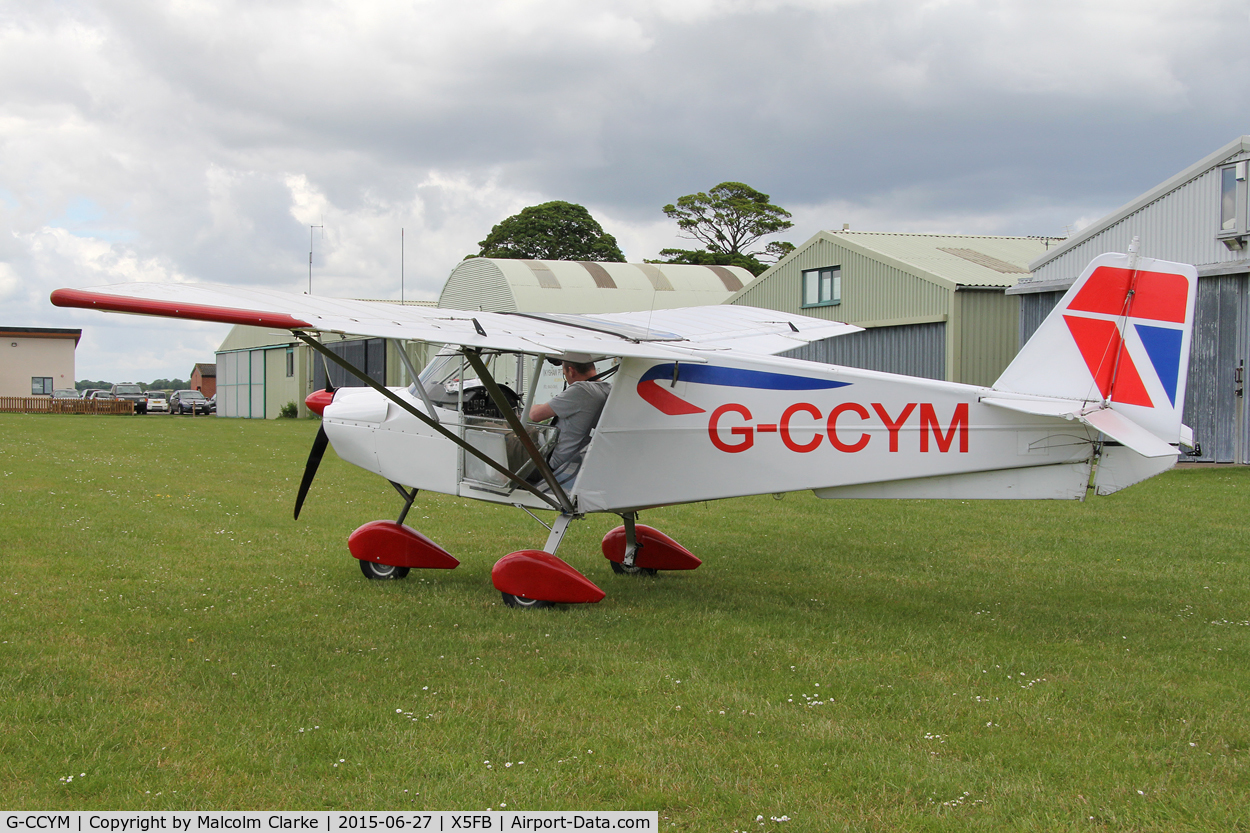 G-CCYM, 2004 Best Off Skyranger 912(2) C/N BMAA/HB/390, Best Off Skyranger 912(2) at Fishburn Airfield, June 27th 2015.