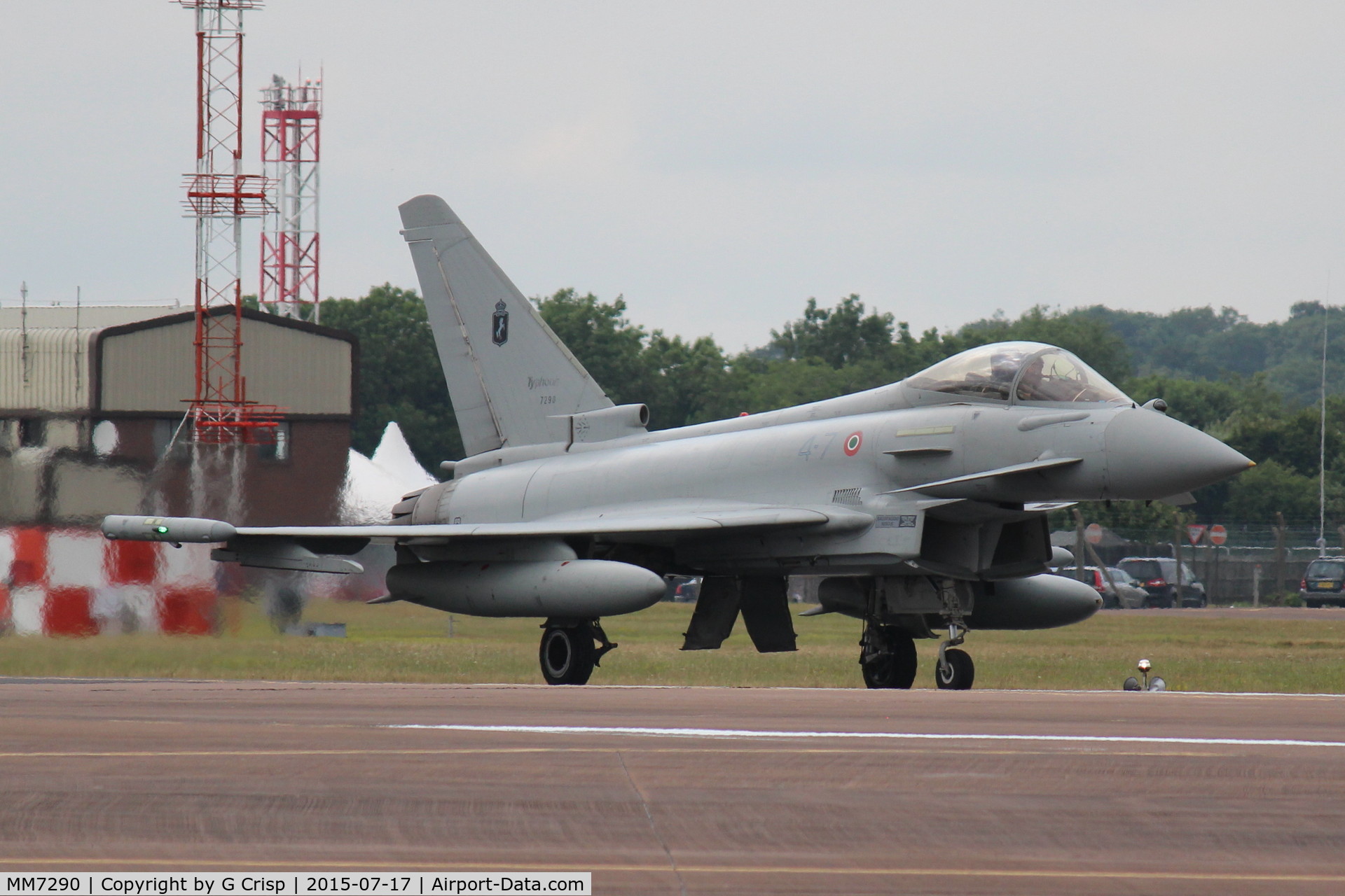 MM7290, Eurofighter EF-2000 Typhoon S C/N IS022, RIAT 2015, Fairford