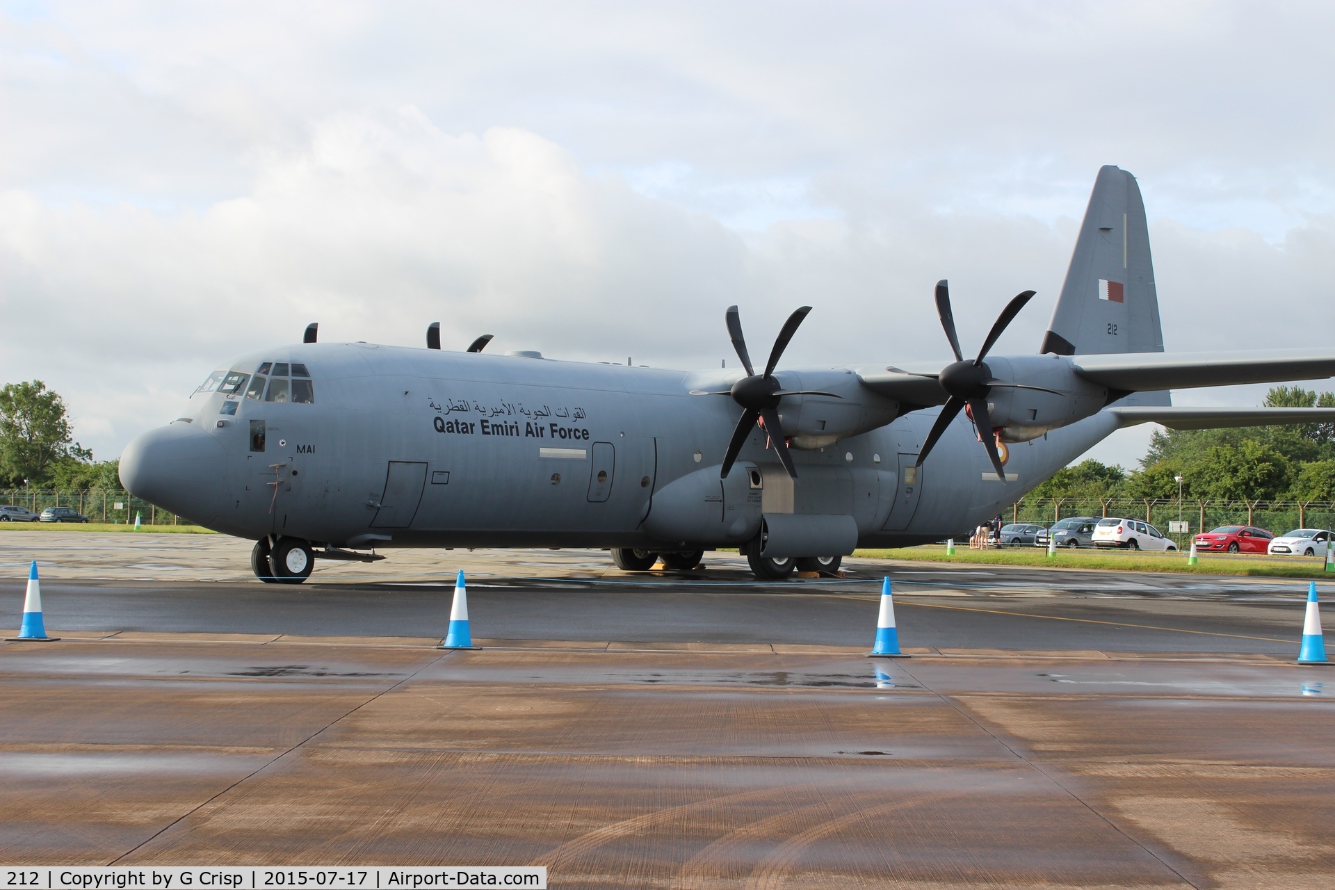 212, 2011 Lockheed Martin C-130J-30 Super Hercules C/N 382-5663, RIAT 2015, Fairford UK