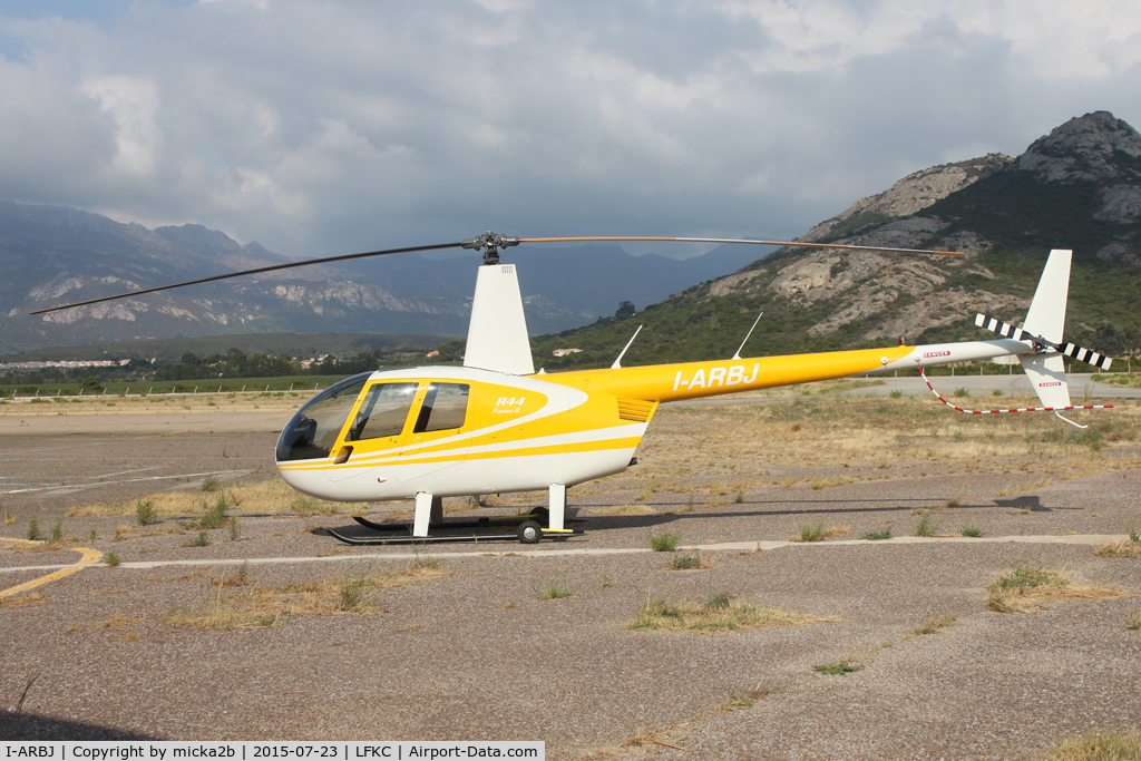 I-ARBJ, Robinson R44 II C/N 12439, Parked