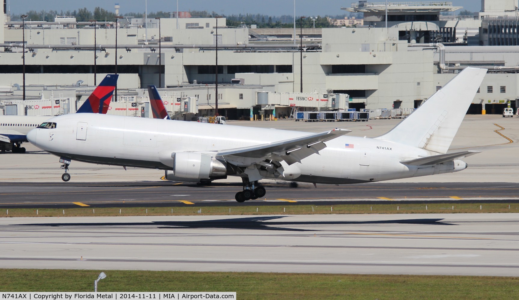 N741AX, 1982 Boeing 767-232 C/N 22215, ABX 767-200