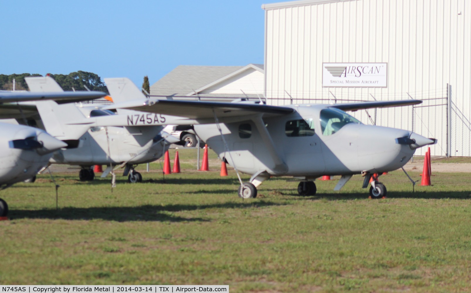 N745AS, 1977 Cessna 337H Super Skymaster C/N 33701817, Cessna O-2