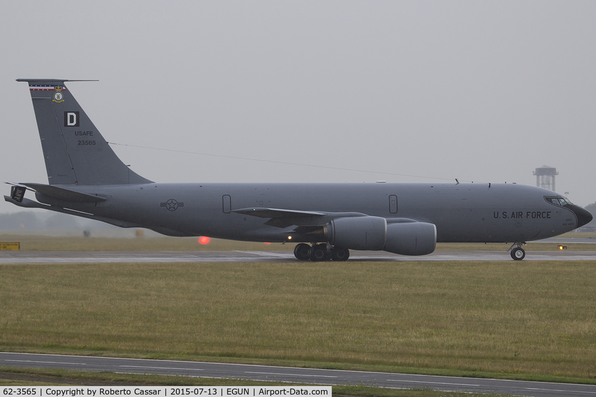 62-3565, 1962 Boeing KC-135R Stratotanker C/N 18548, Mildenhall