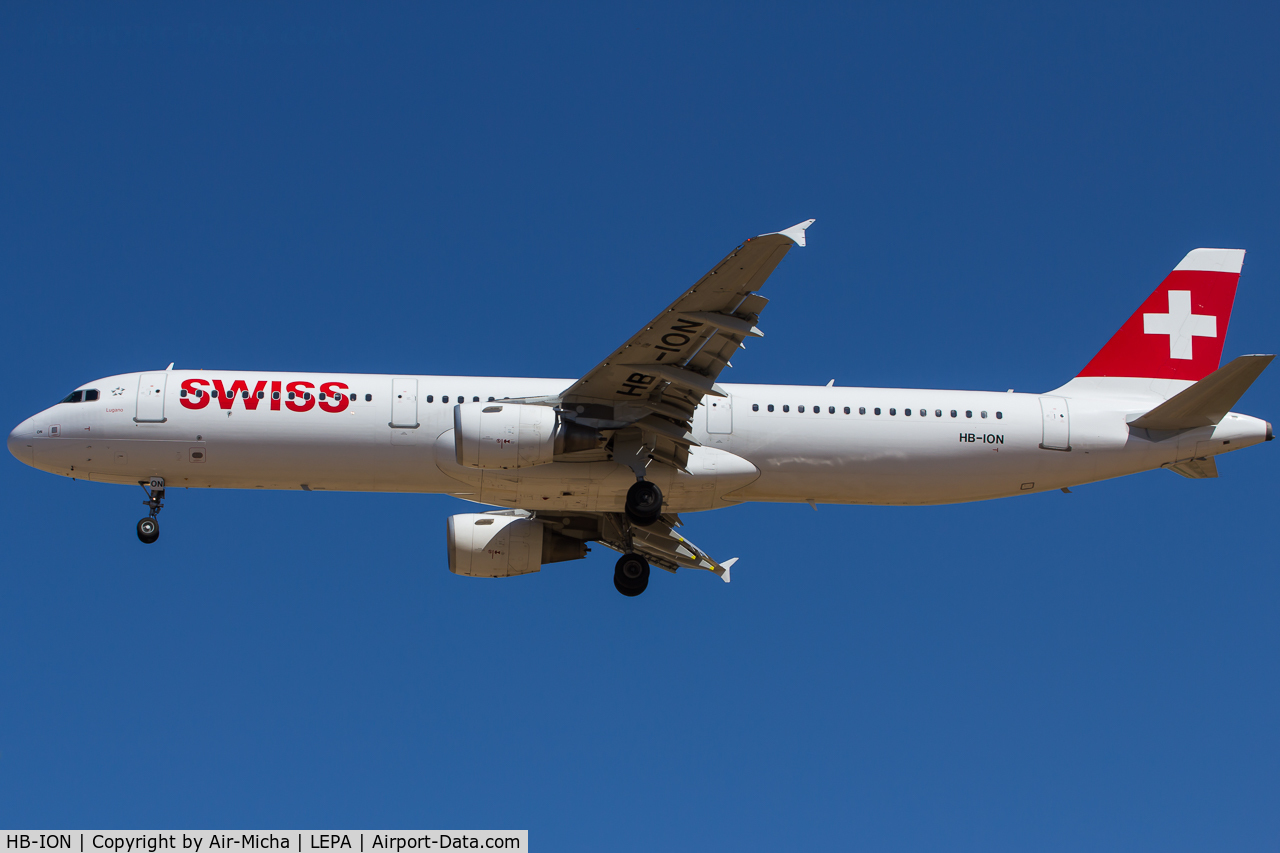HB-ION, 2013 Airbus A321-212 C/N 5567, Swiss
