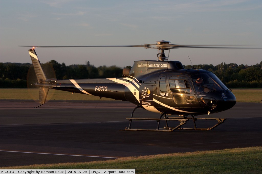 F-GCTO, Eurocopter AS-350BA Ecureuil Ecureuil C/N 1361, Parked