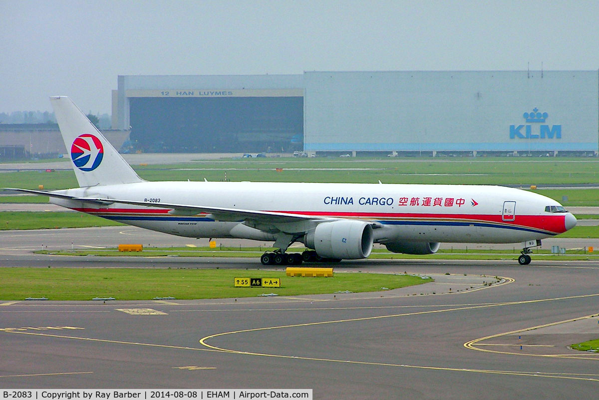 B-2083, 2011 Boeing 777-F6N C/N 37717, Boeing 777-F6N [37717] (China Airlines Cargo) Amsterdam-Schiphol~PH 08/08/2014
