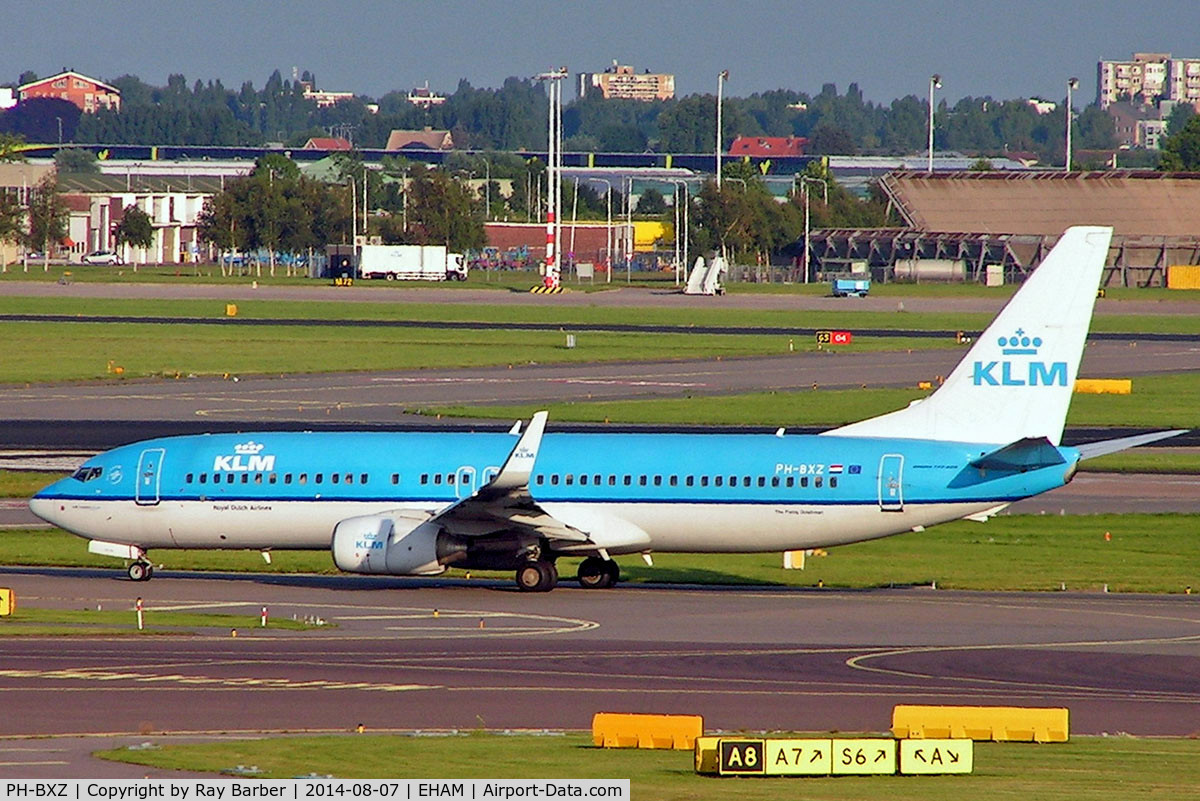 PH-BXZ, 2008 Boeing 737-8K2 C/N 30368, Boeing 737-8K2 [30368] (KLM-Royal Dutch Airlines) Amsterdam-Schiphol~PH 07/08/2014