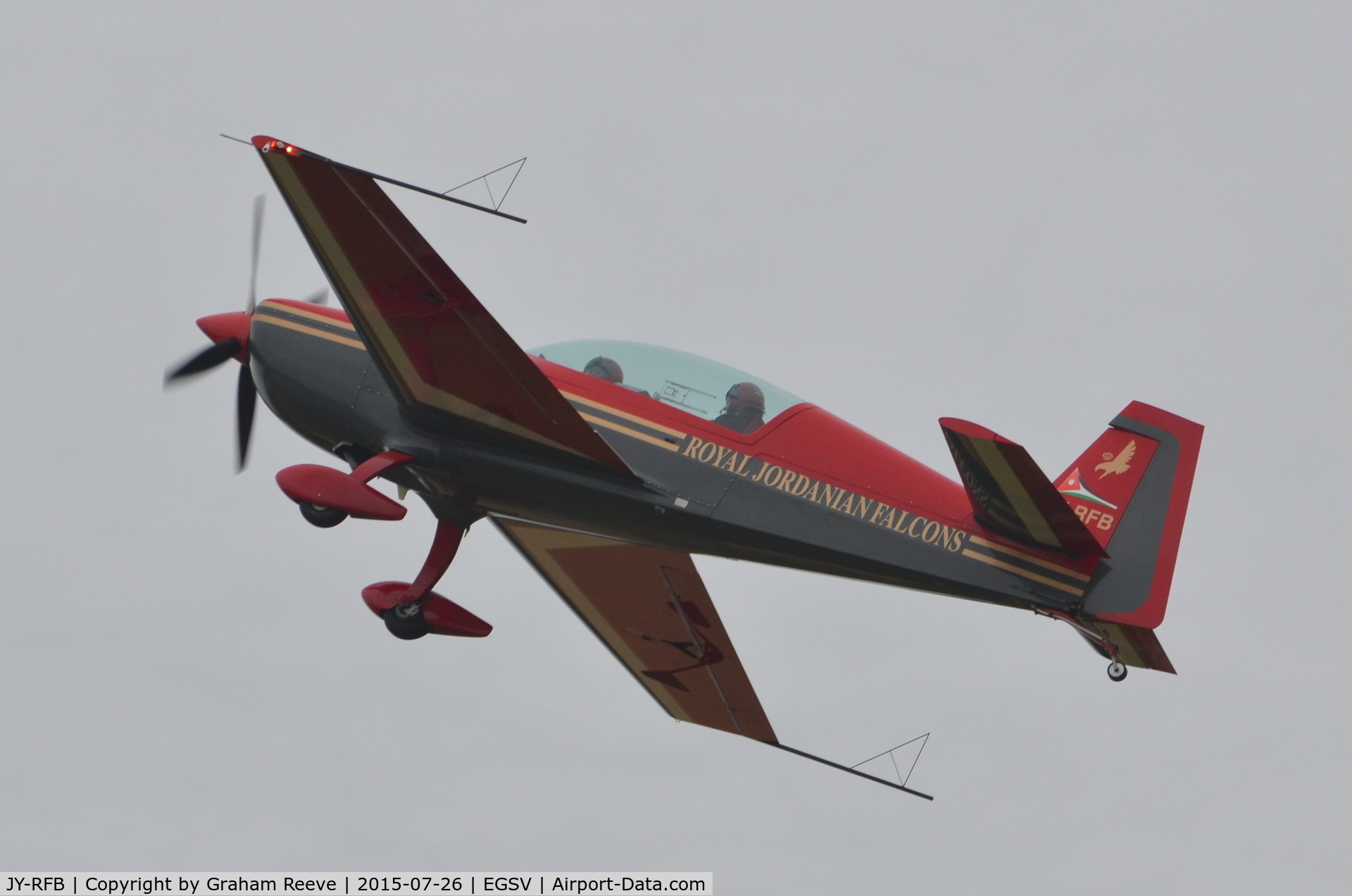 JY-RFB, Extra EA-300 C/N 1240, Royal Jordanian Falcons.