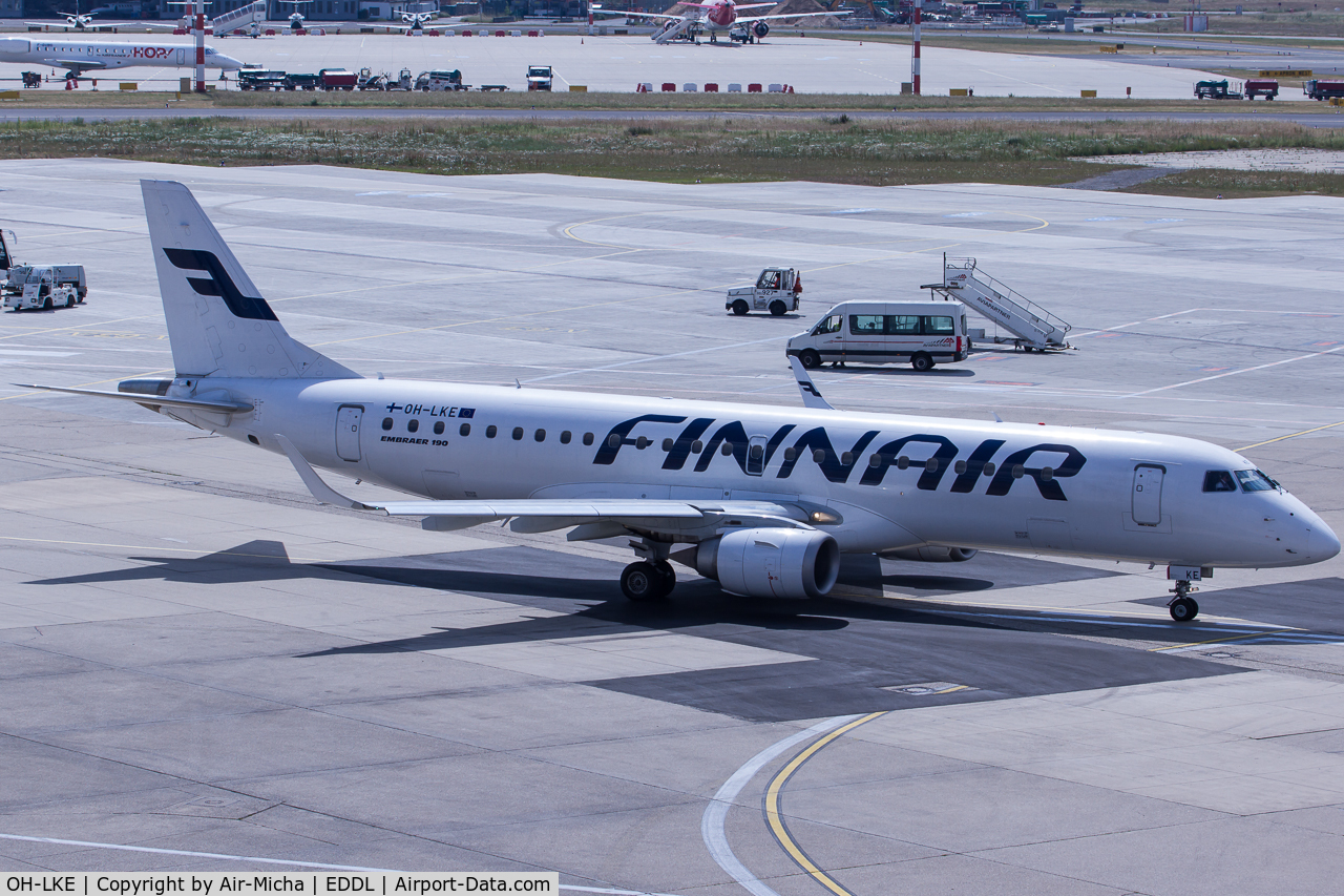 OH-LKE, 2007 Embraer 190LR (ERJ-190-100LR) C/N 19000059, Finnair