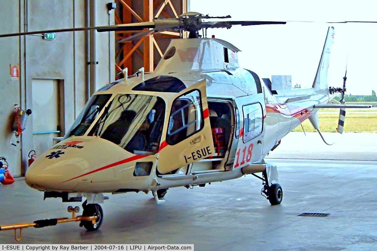 I-ESUE, Agusta A-109E Power C/N 11124, Agusta A-109E Power [11124] Padova~I 16/07/2004
