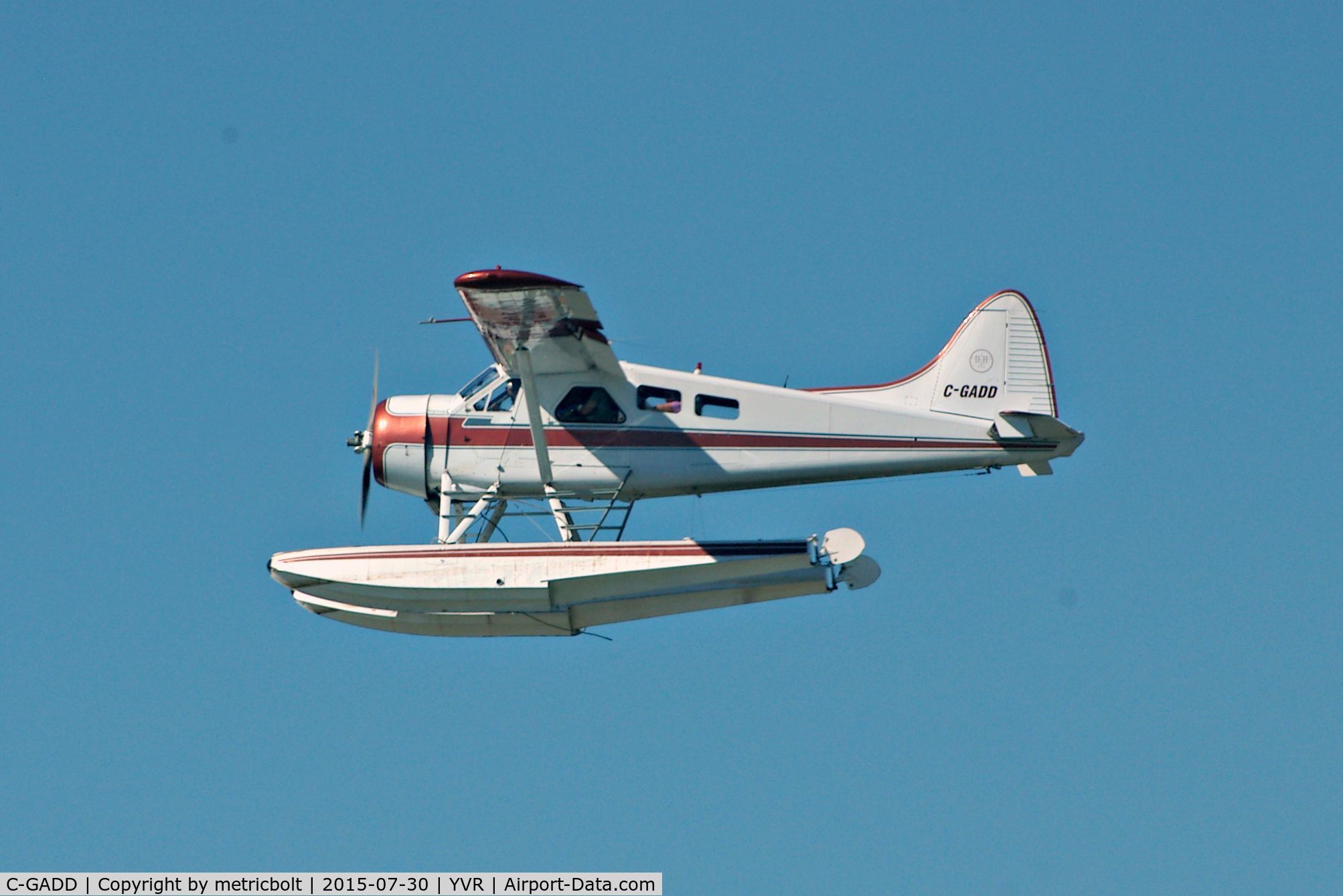 C-GADD, 1957 De Havilland Canada DHC-2 Beaver Mk.I C/N 1153, take off from the Fraser River