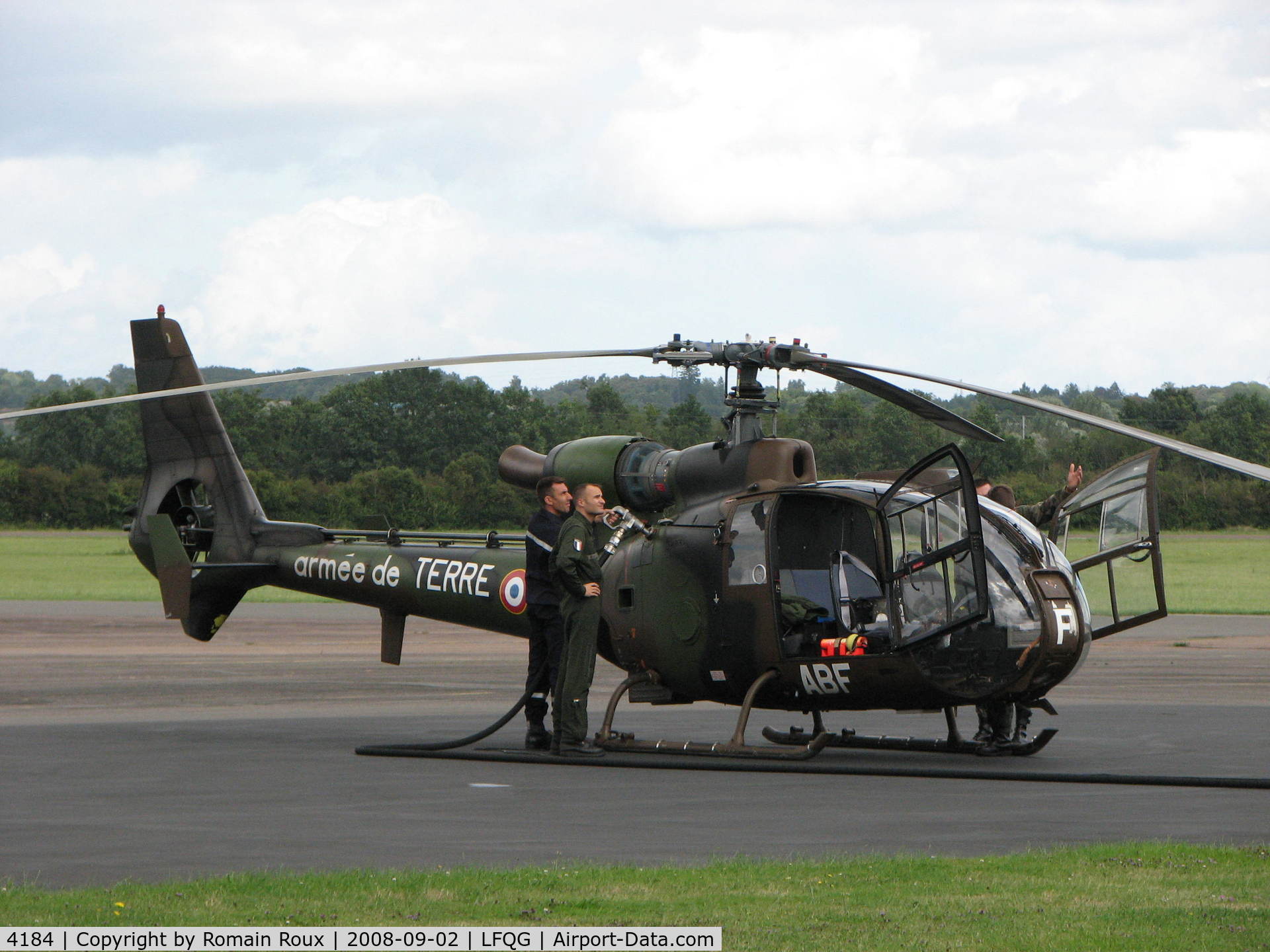 4184, Aerospatiale SA-342M Gazelle C/N 2184, Parked