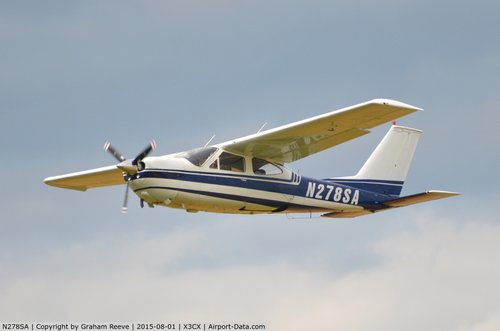 N278SA, 1974 Cessna 177RG Cardinal C/N 177RG0571, At Northrepps.