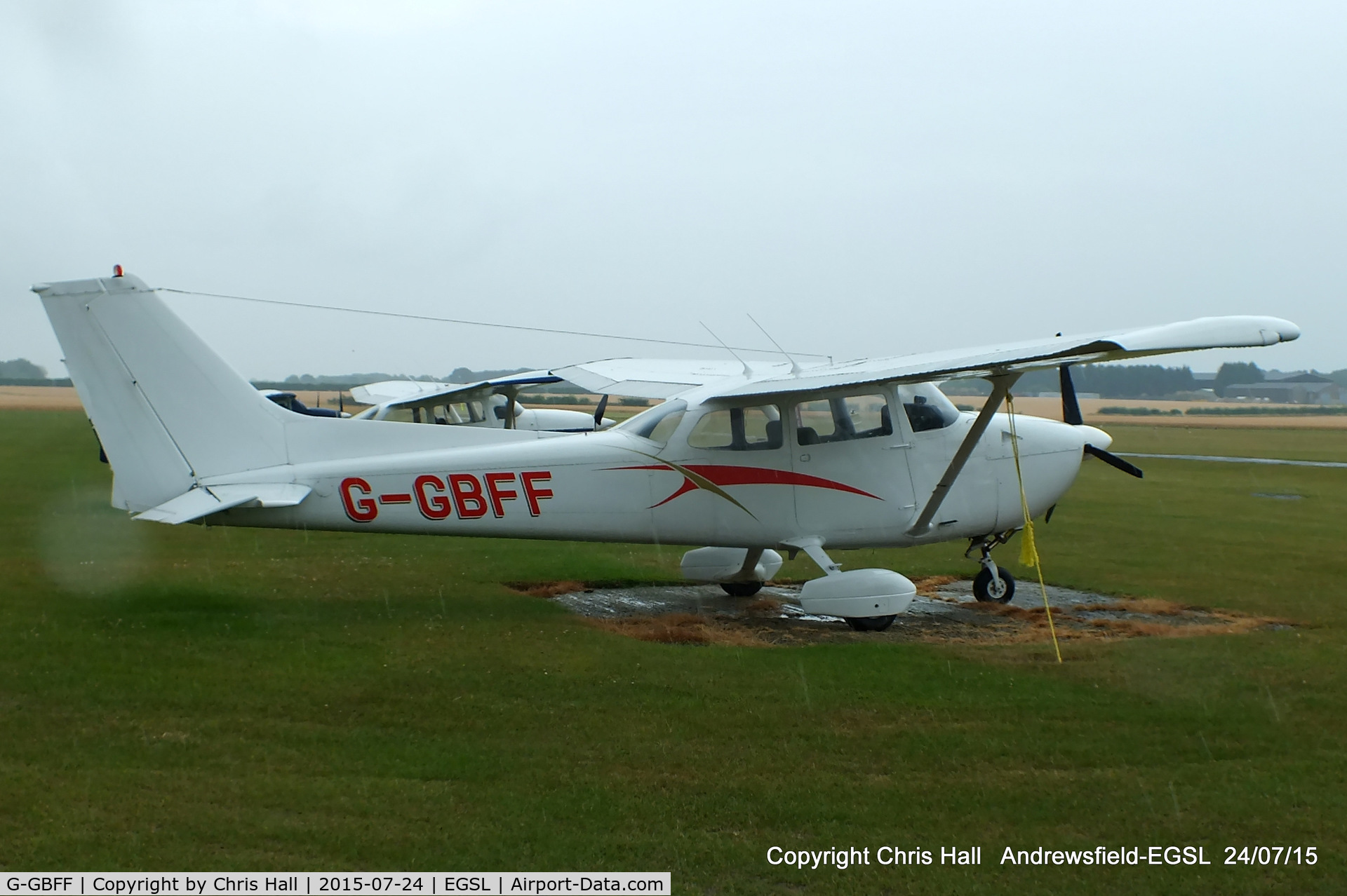 G-GBFF, 1977 Reims F172N Skyhawk C/N 1565, Andrewsfield resident