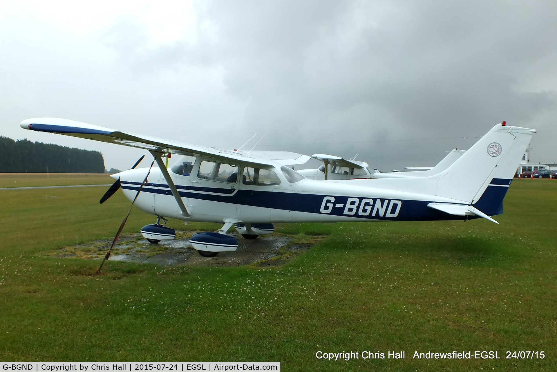 G-BGND, 1977 Reims F172N Skyhawk C/N 1576, Andrewsfield resident