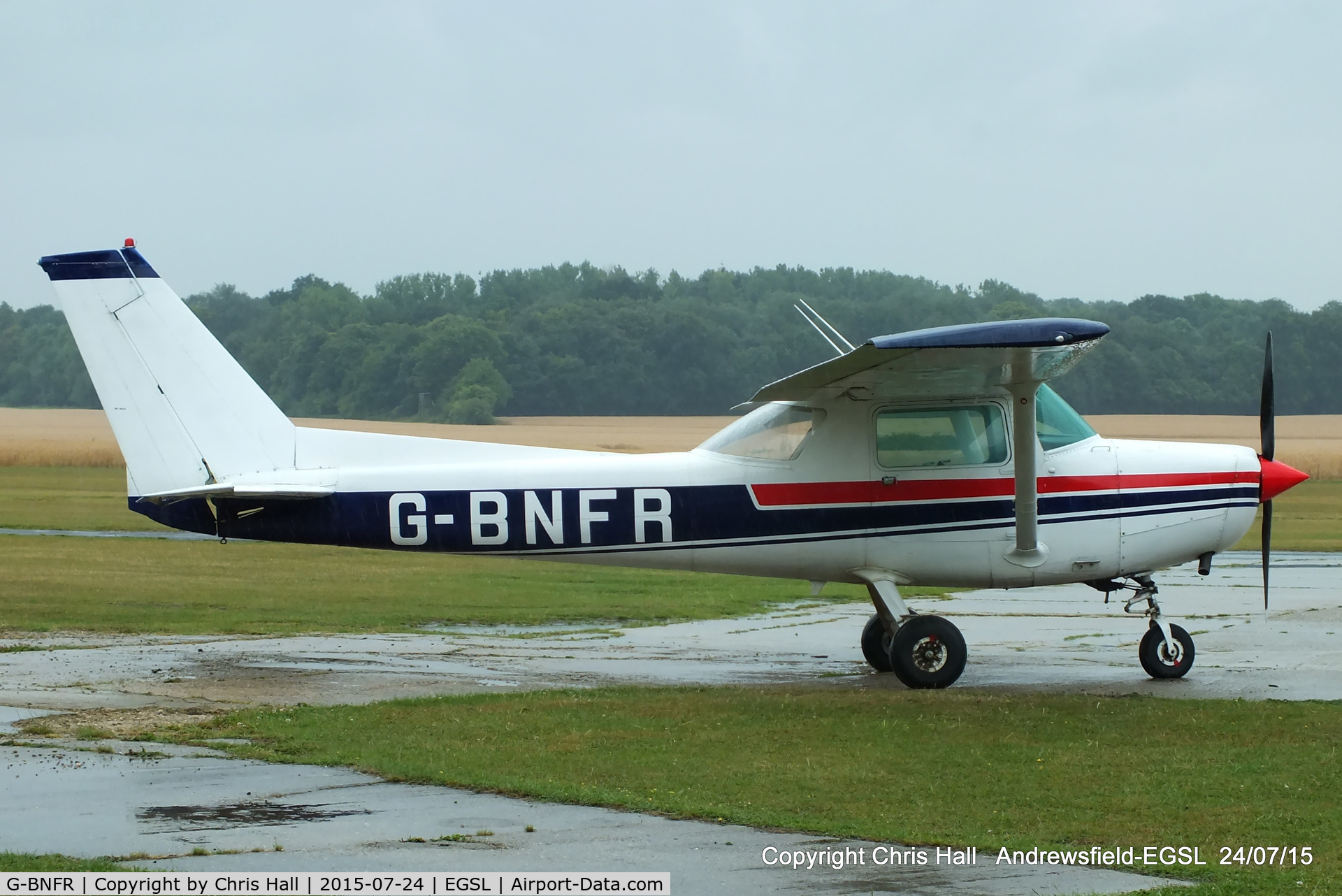 G-BNFR, 1978 Cessna 152 C/N 15282035, Andrewsfield resident