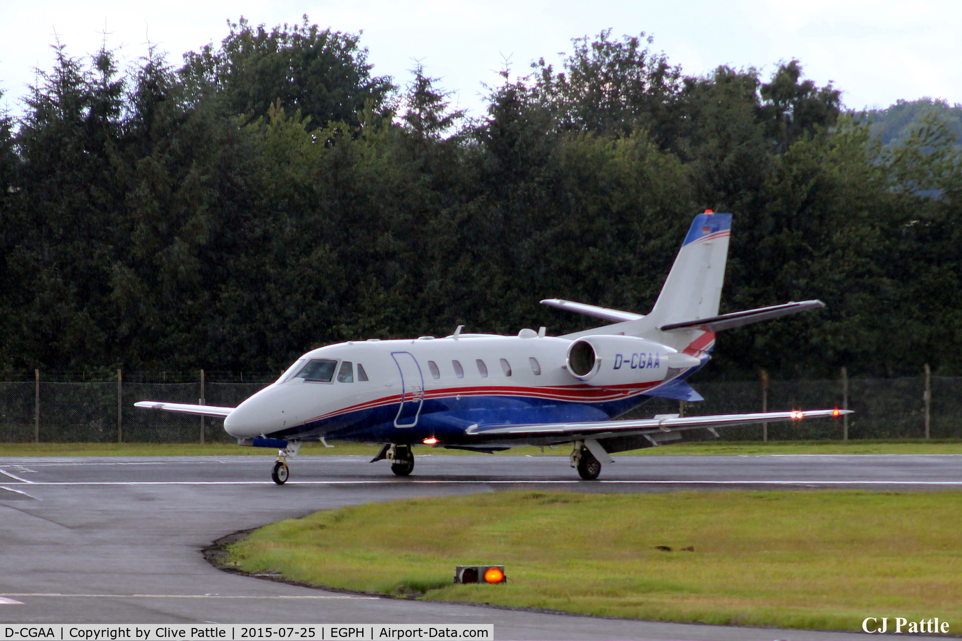 D-CGAA, 2014 Cessna 560 Citation Excel XLS+ C/N 560-6173, At Edinburgh EGPH