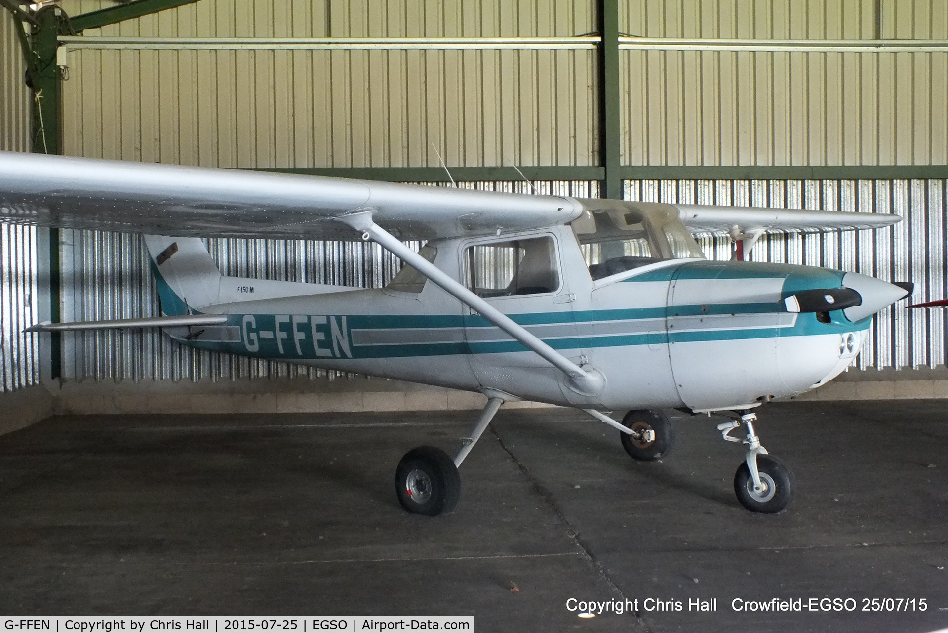 G-FFEN, 1975 Reims F150M C/N 1204, at Crowfield Airfield