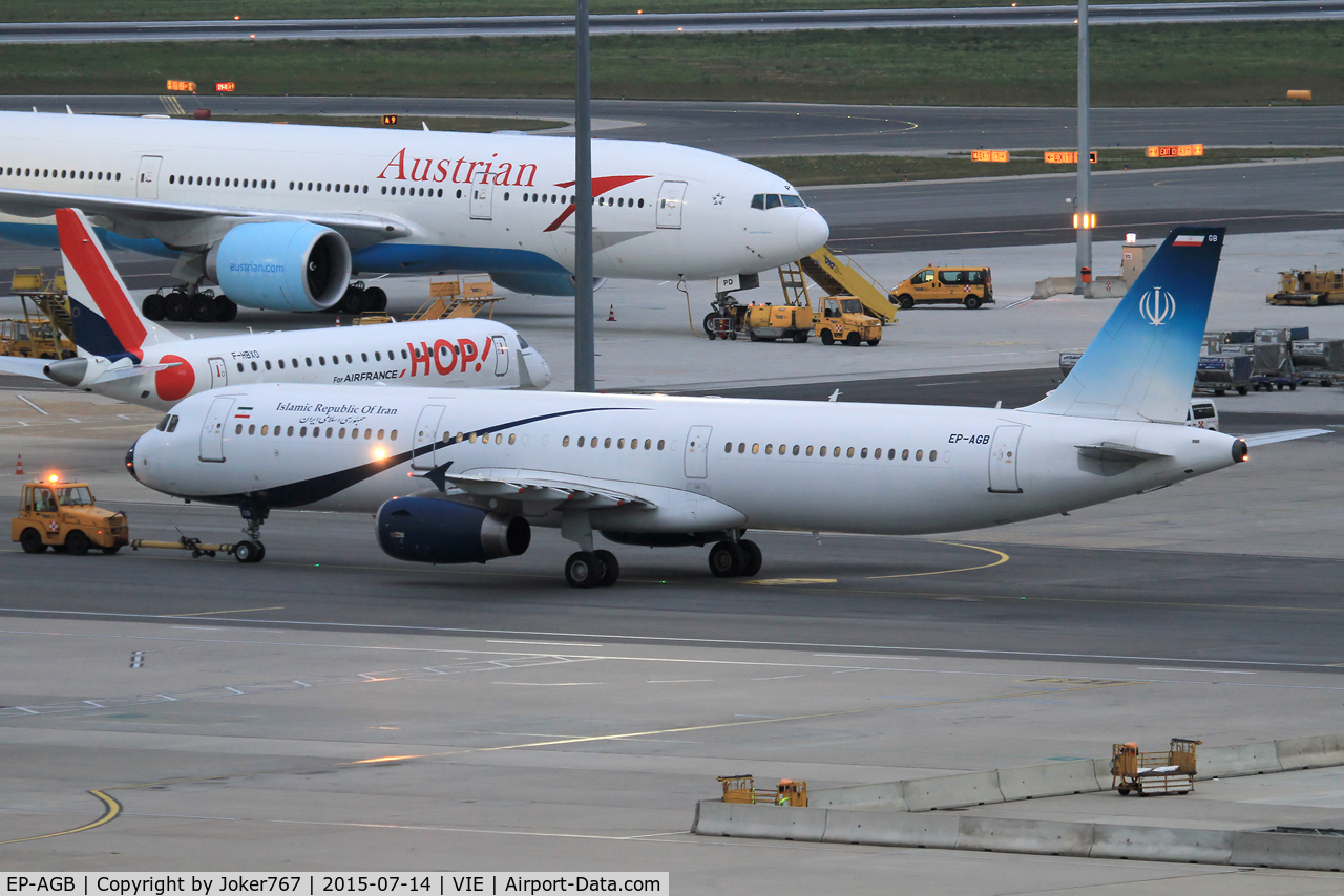 EP-AGB, 2000 Airbus A321-231 C/N 1202, Iranian Government (Islamic Republic of Iran)