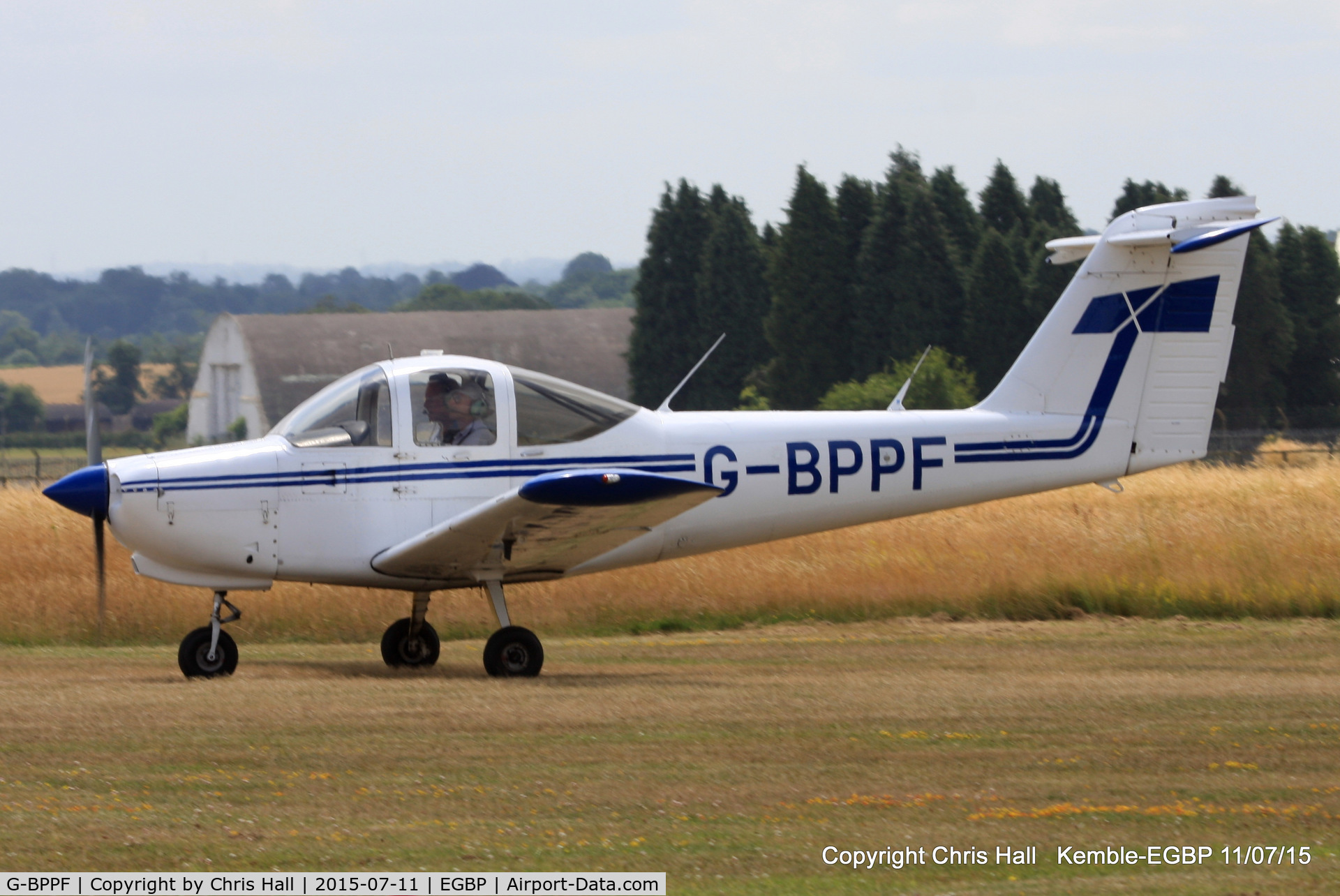 G-BPPF, 1979 Piper PA-38-112 Tomahawk Tomahawk C/N 38-79A0578, Bristol Strut Flying Group