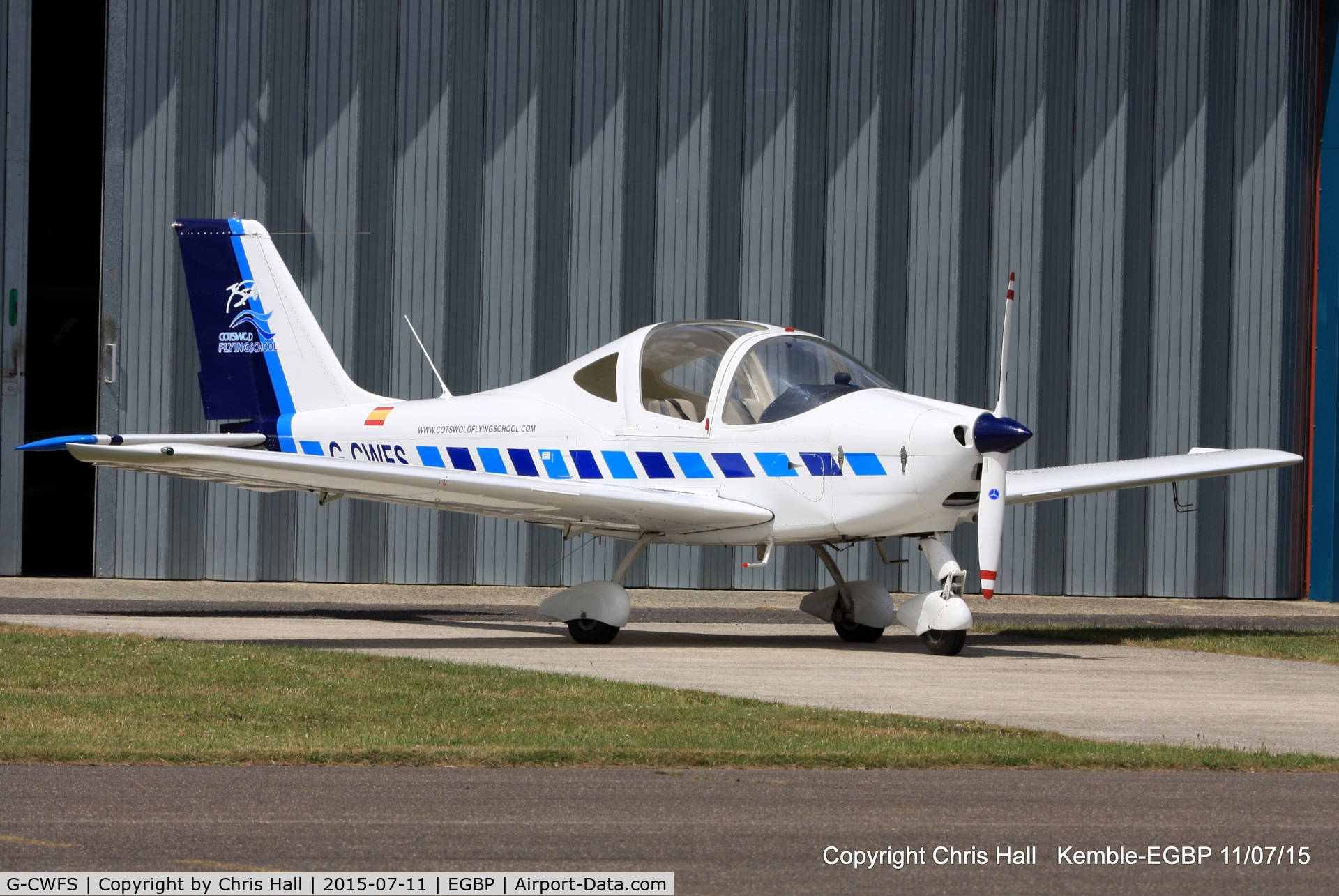 G-CWFS, 2007 Tecnam P2002-JF Sierra C/N 077, Cotswold Flying School