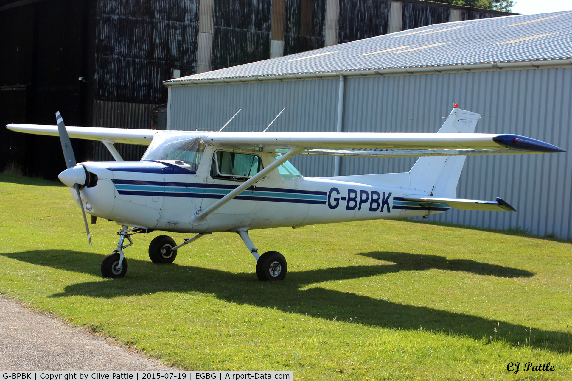 G-BPBK, 1979 Cessna 152 C/N 152-83417, At Leicester EGBG