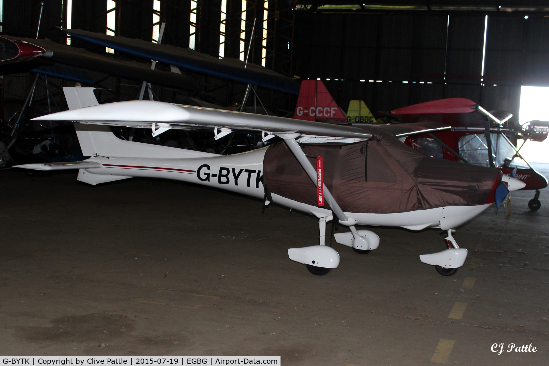 G-BYTK, 2000 Jabiru SPL-450 C/N PFA 274A-13465, Hangared at Leicester EGBG