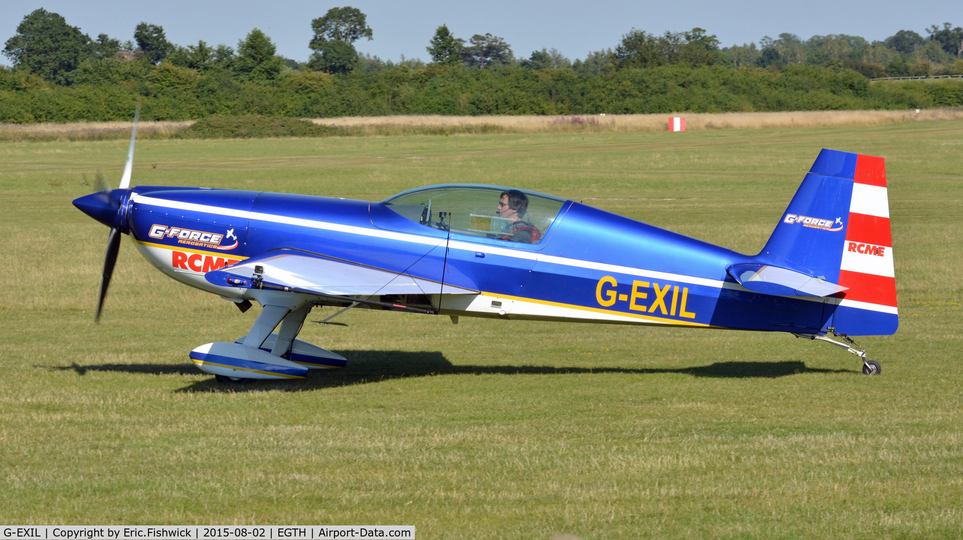 G-EXIL, 2010 Extra EA-300S C/N 1036, 1. G-EXIL at The Shuttleworth Wings and Wheels Airshow, Aug. 2015.