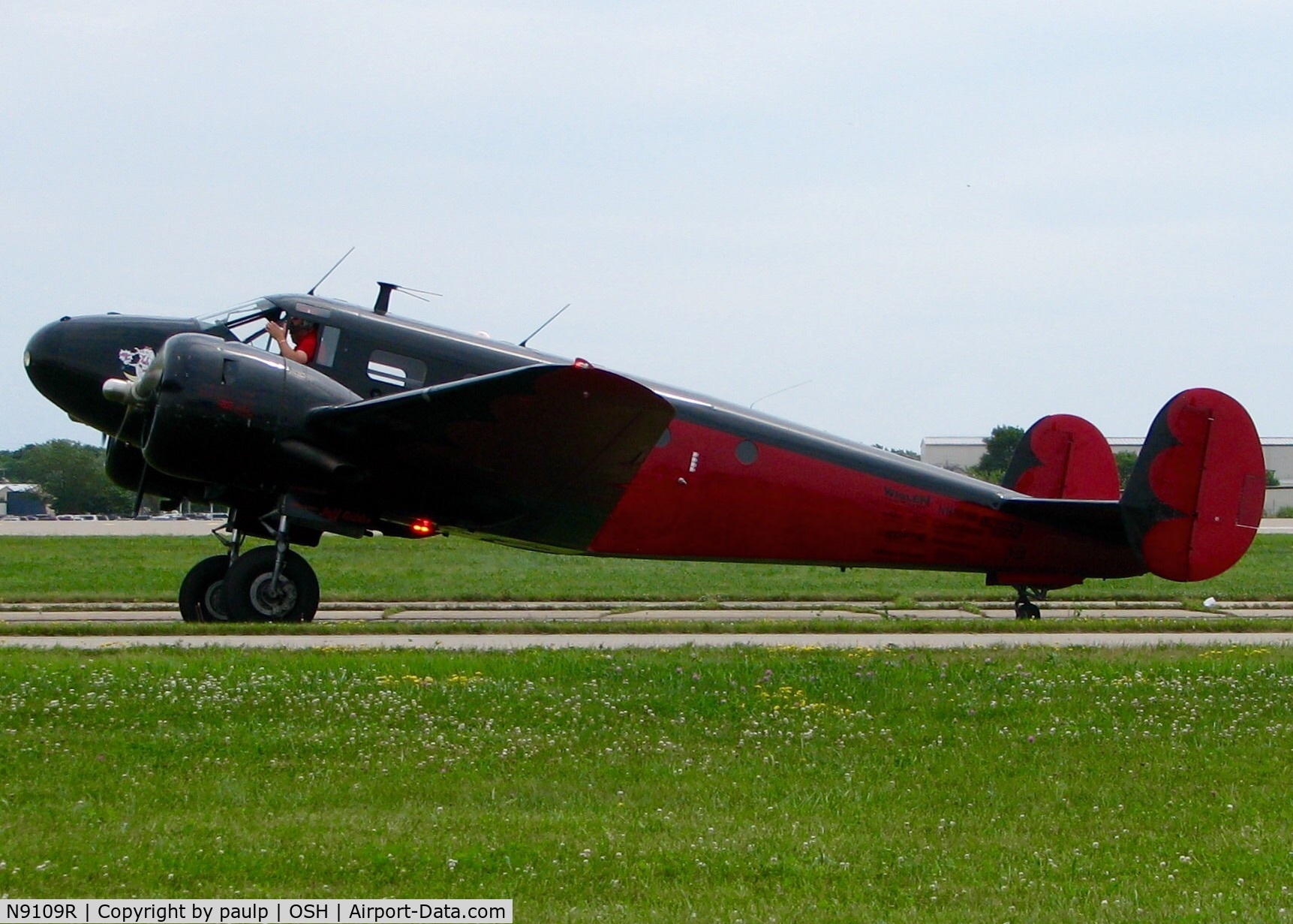N9109R, 1943 Beech C18S (AT-7C) C/N 4383 (5676), At AirVenture