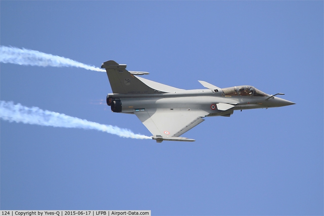 124, Dassault Rafale C C/N 124, Dassault Rafale C, On display, Paris-Le Bourget (LFPB-LBG) Air show 2015