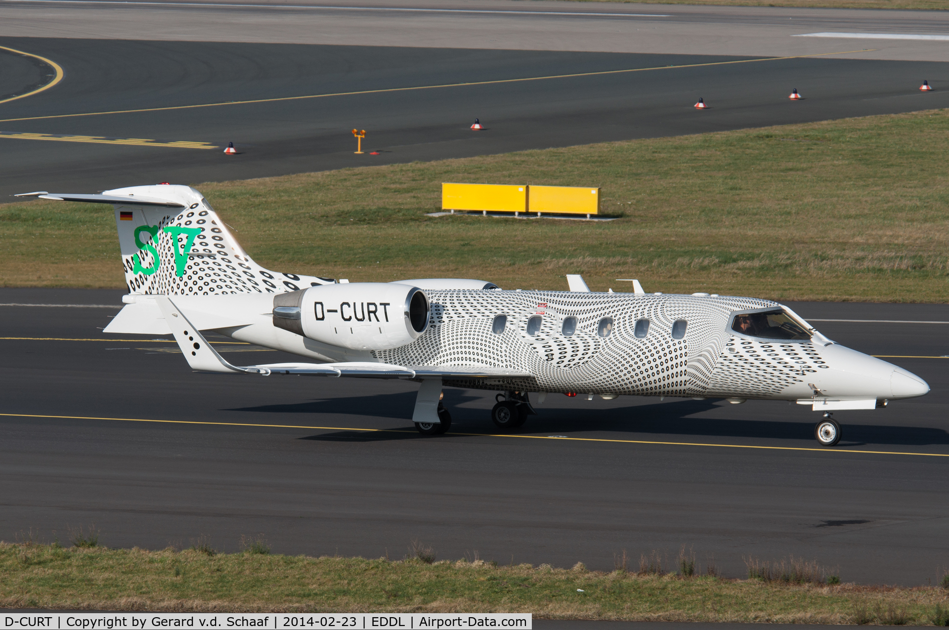 D-CURT, 1991 Learjet 31A C/N 31A-042, Düsseldorf, February 2014