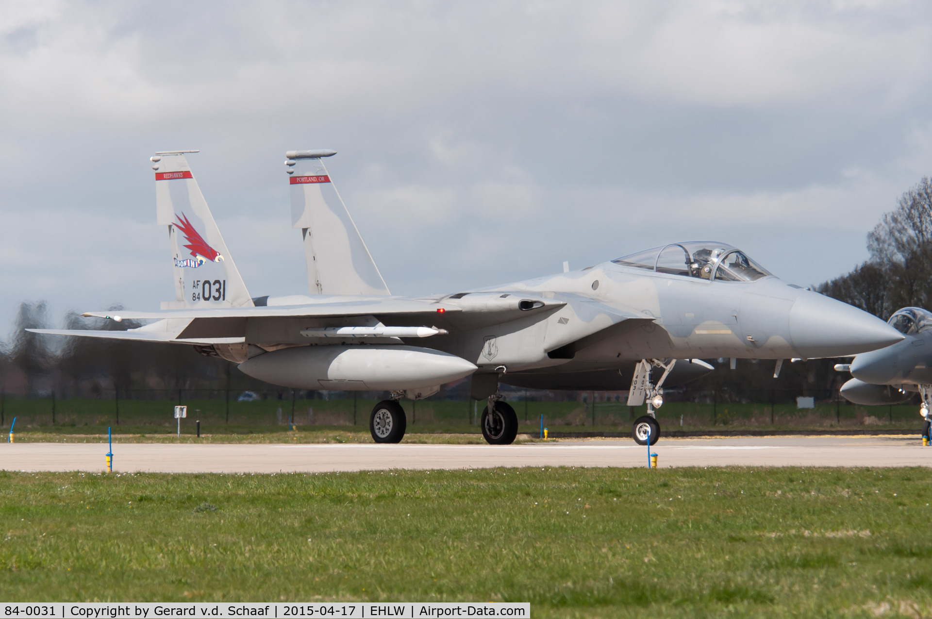 84-0031, 1984 McDonnell Douglas F-15C Eagle C/N 0943/C334, Leeuwarden, April 2015