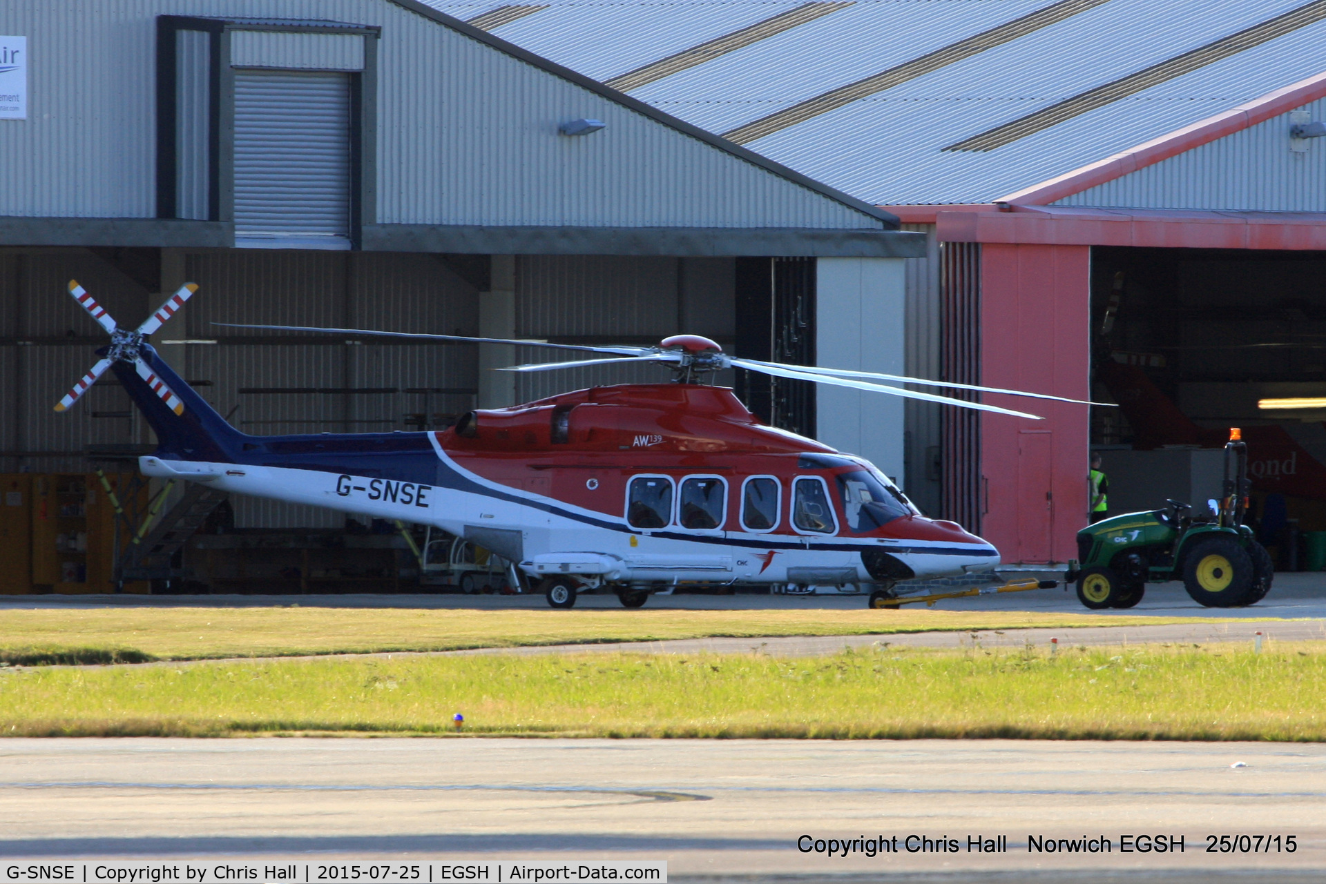 G-SNSE, 2014 AgustaWestland AW-139 C/N 31561, CHC Scotia Ltd