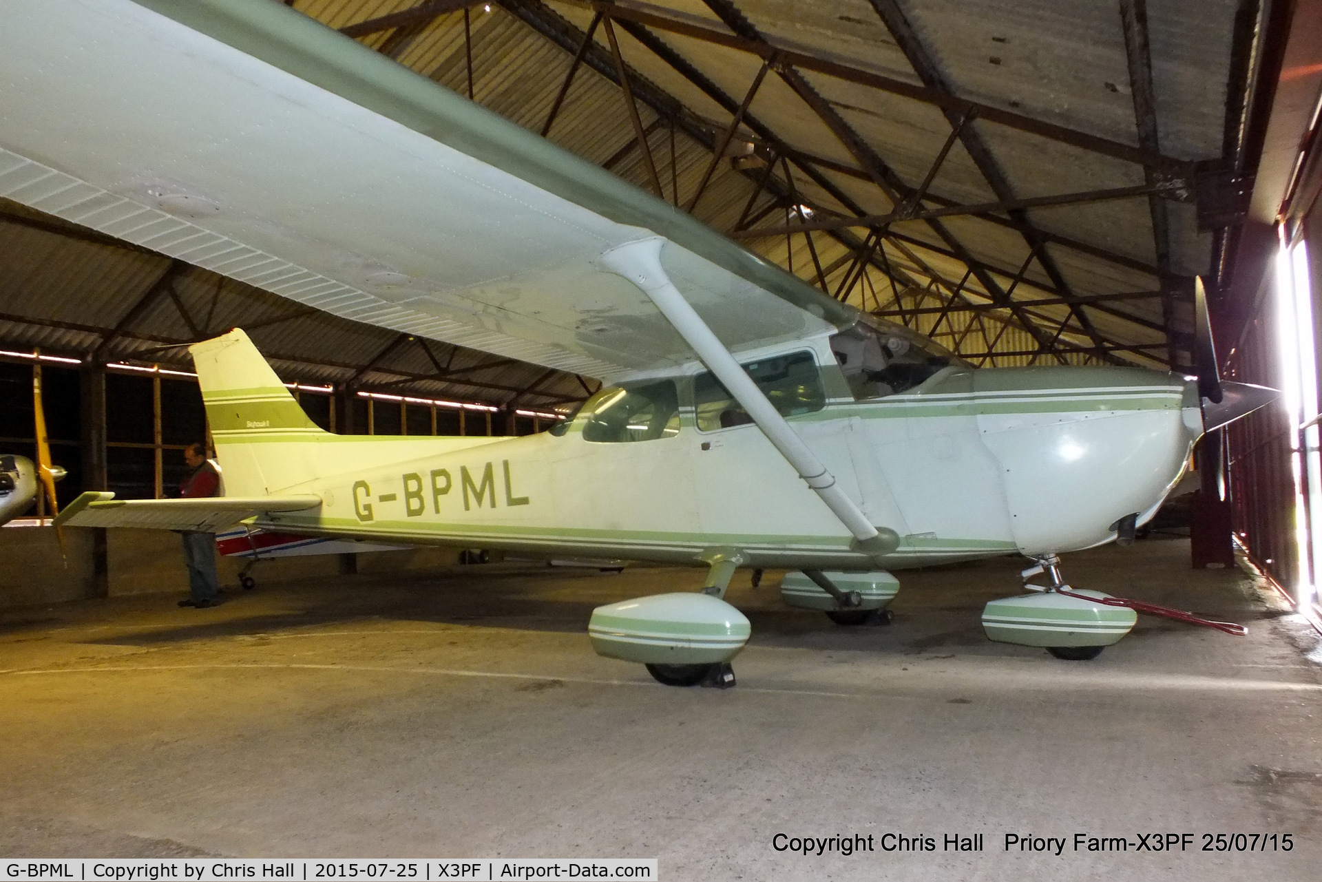 G-BPML, 1976 Cessna 172M C/N 172-67102, at Priory Farm, Tibenham