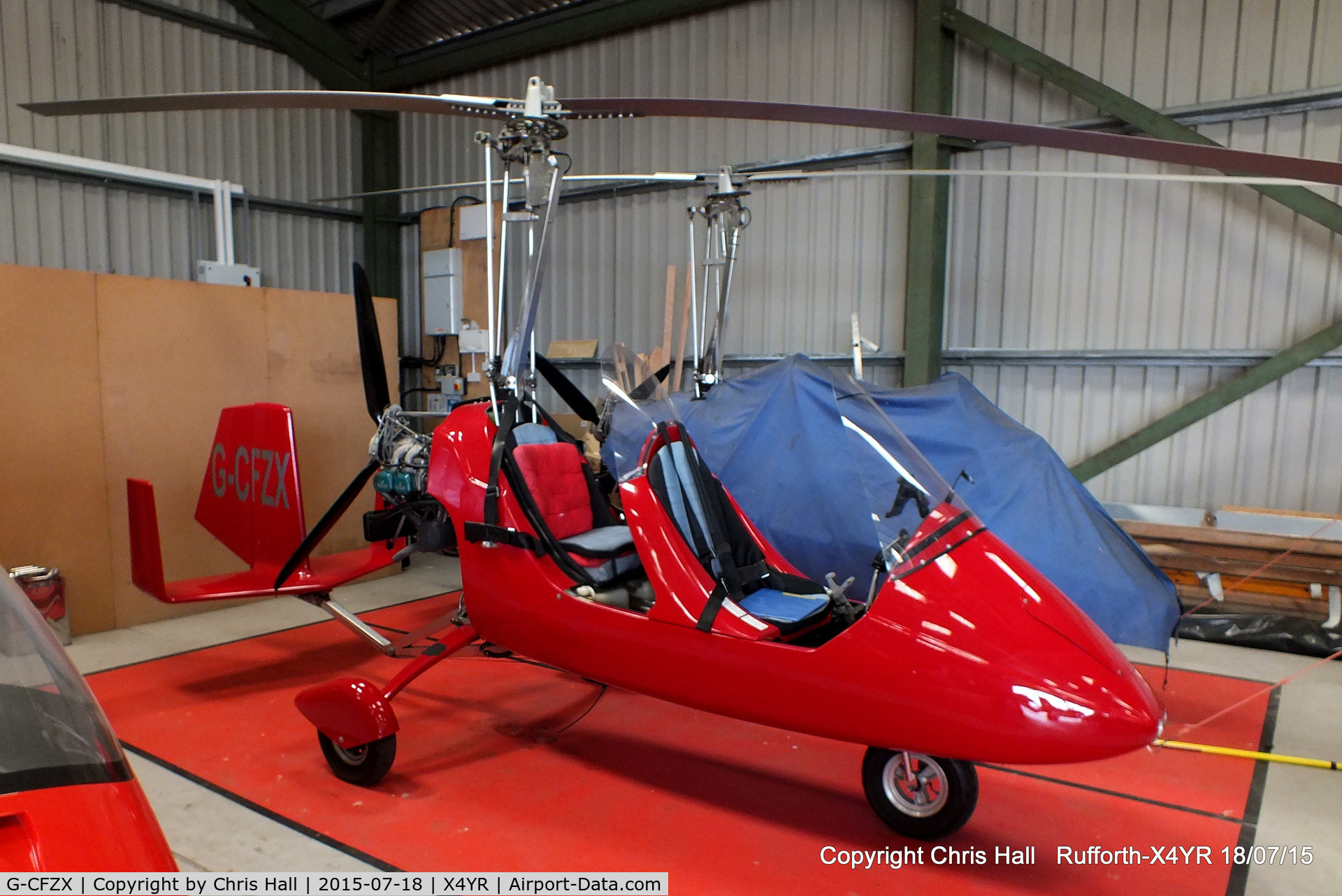 G-CFZX, 2009 Rotorsport UK MTOsport C/N RSUK/MTO/013, at Rufforth Airfield