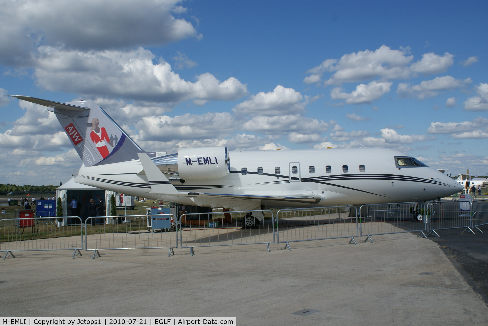 M-EMLI, 1998 Bombardier Challenger 604 (CL-600-2B16) C/N 5383, Challenger 601 from AJW