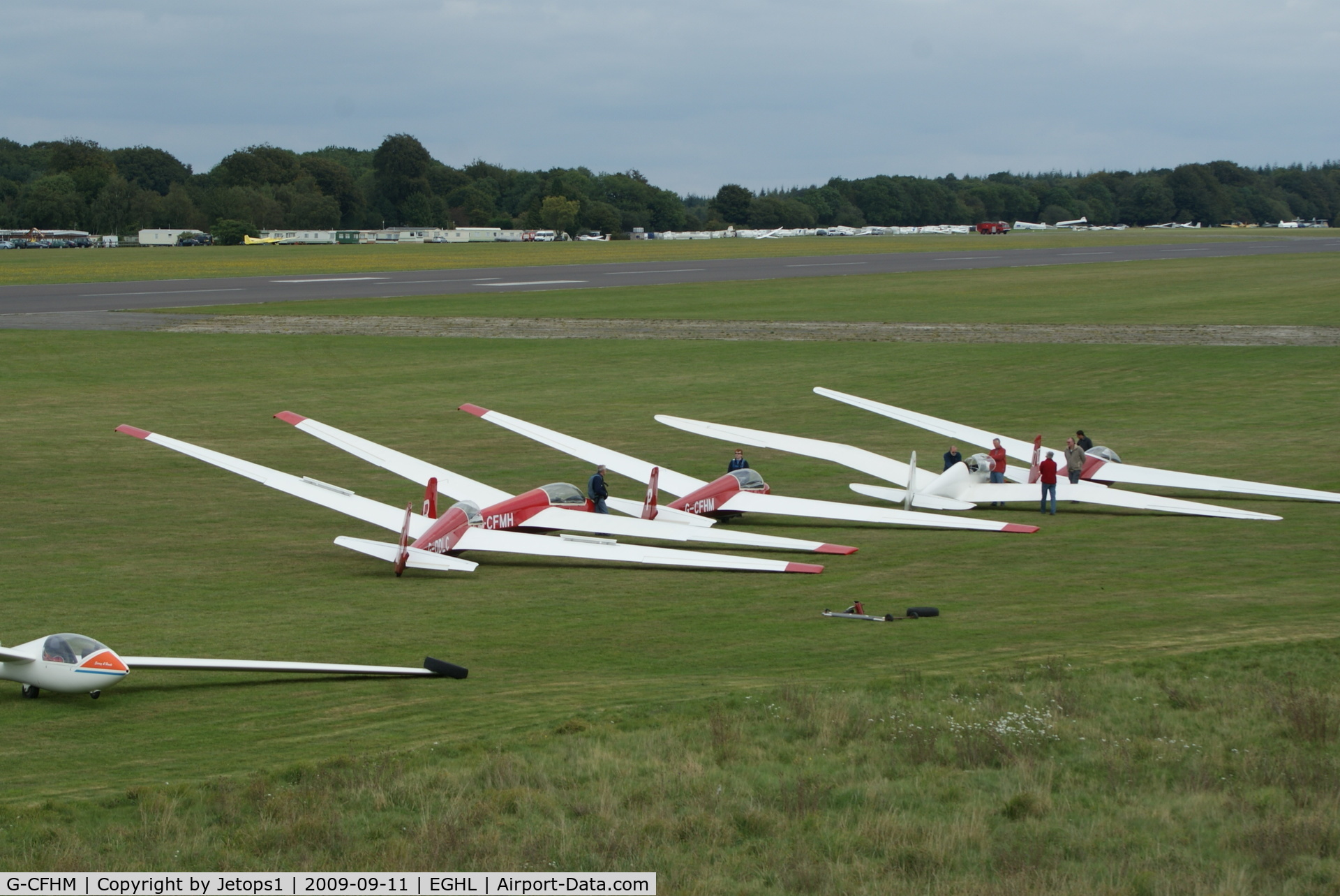 G-CFHM, Schleicher ASK-13 C/N 13662, Gliders at Lasham Gliding Club