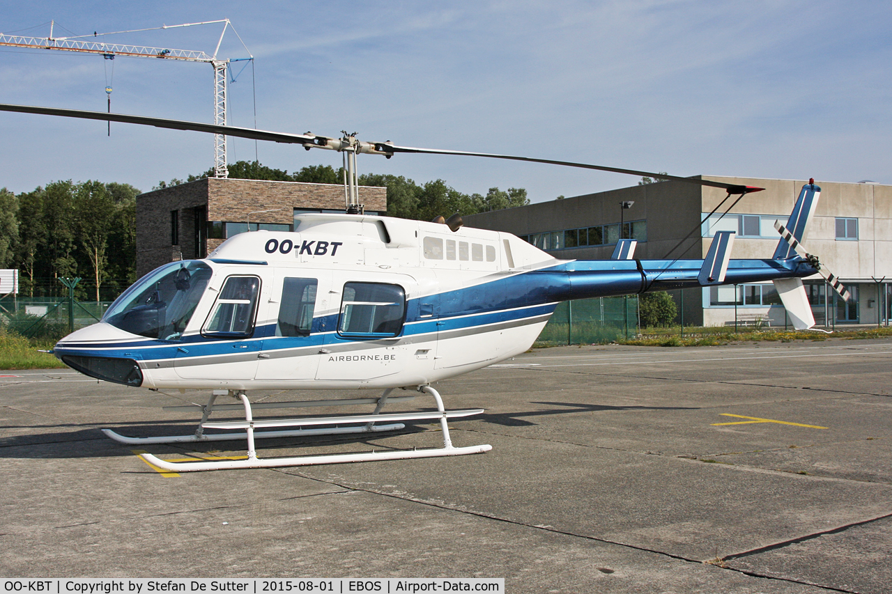 OO-KBT, 1977 Bell 206L LongRanger LongRanger C/N 45099, Apron 3 @ EBOS.