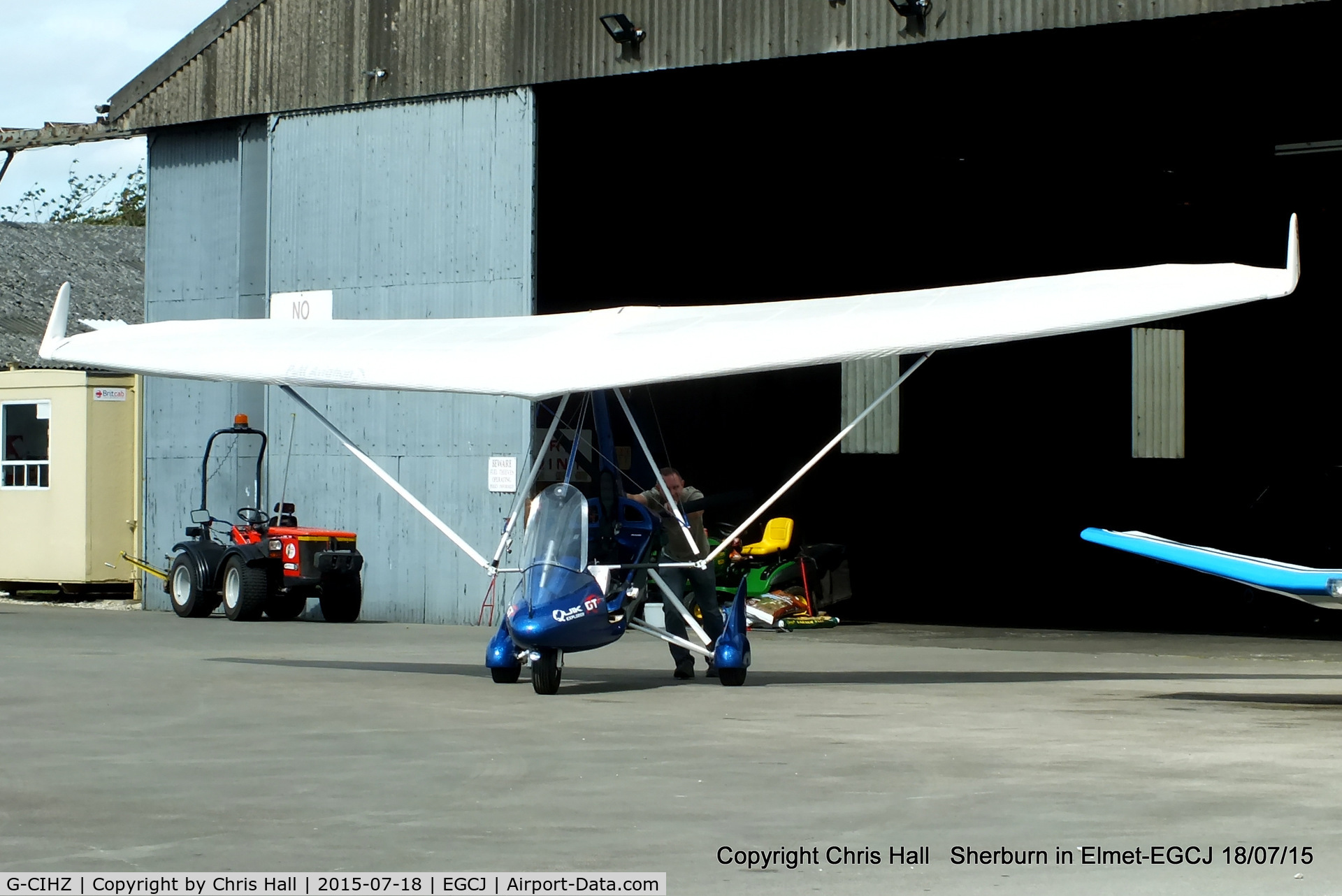 G-CIHZ, 2014 P&M Aviation Quik GTR C/N 8669, at Sherburn in Elmet