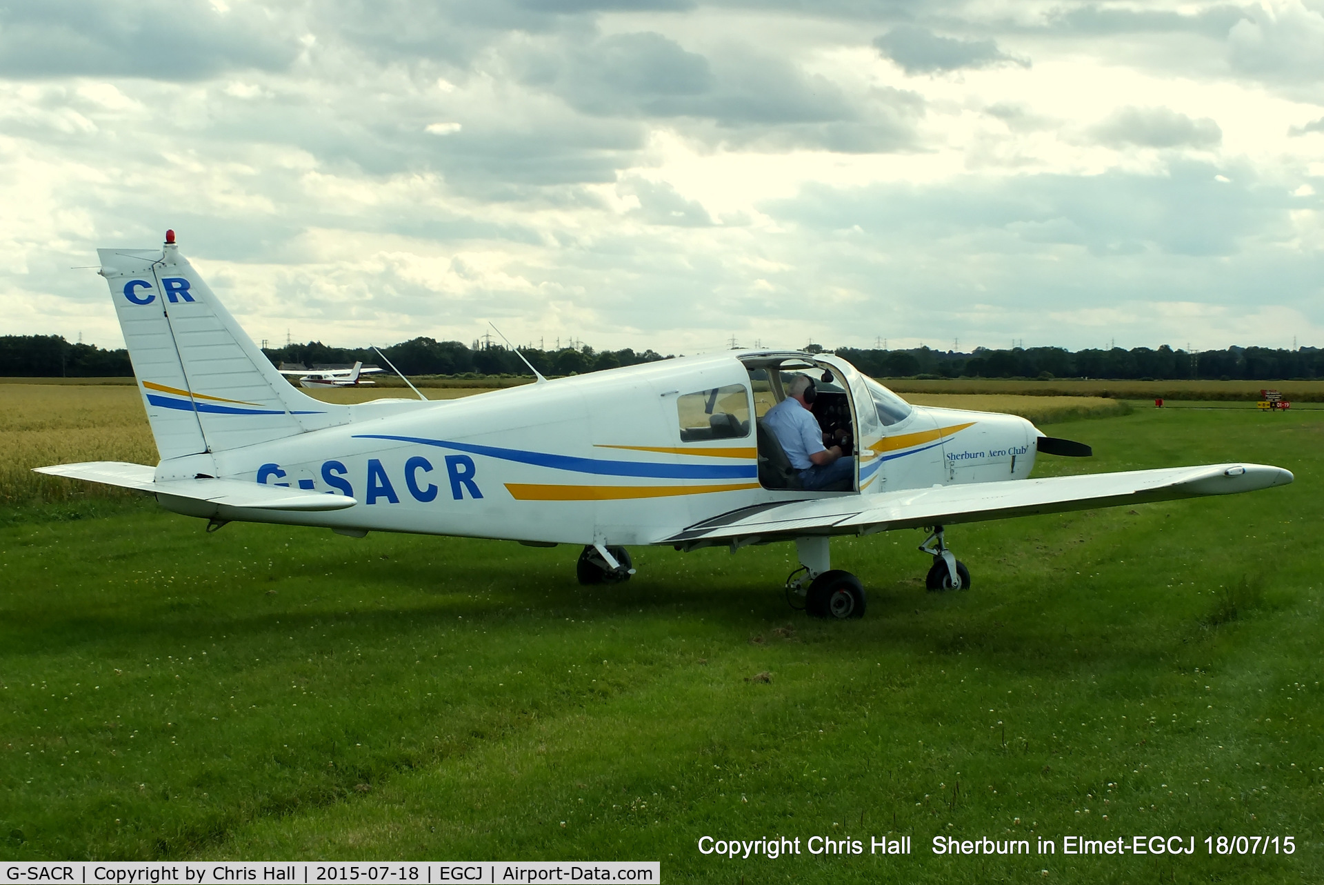 G-SACR, 1988 Piper PA-28-161 Cadet C/N 2841046, Sherburn Aero Club