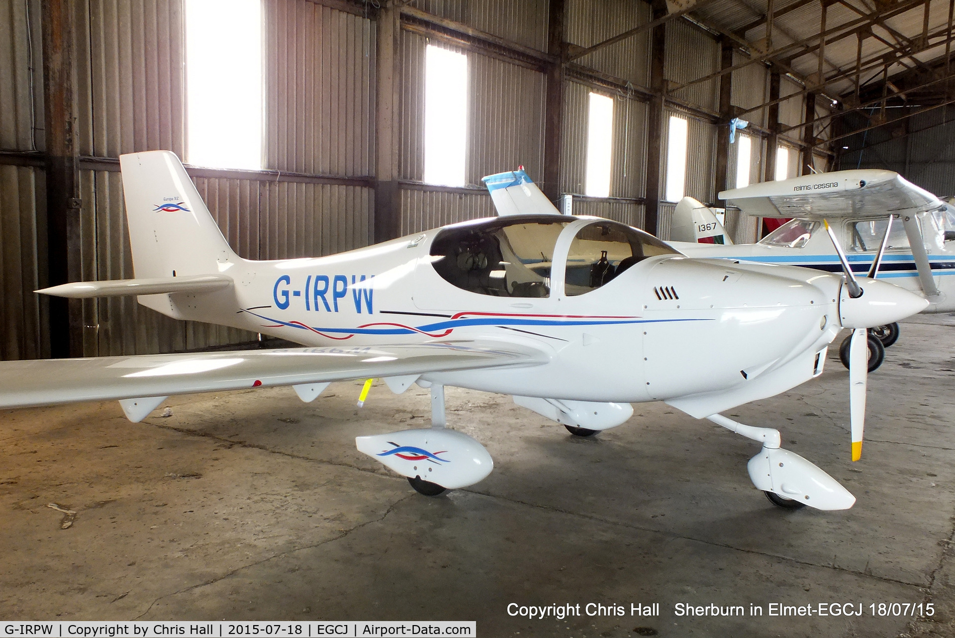 G-IRPW, 2013 Europa XS Tri-Gear C/N PFA 247-14495, at Sherburn in Elmet