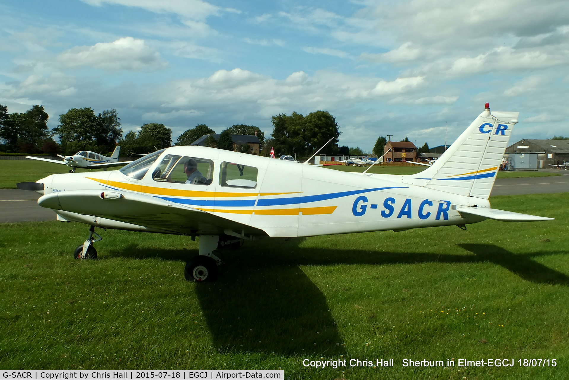 G-SACR, 1988 Piper PA-28-161 Cadet C/N 2841046, Sherburn Aero Club