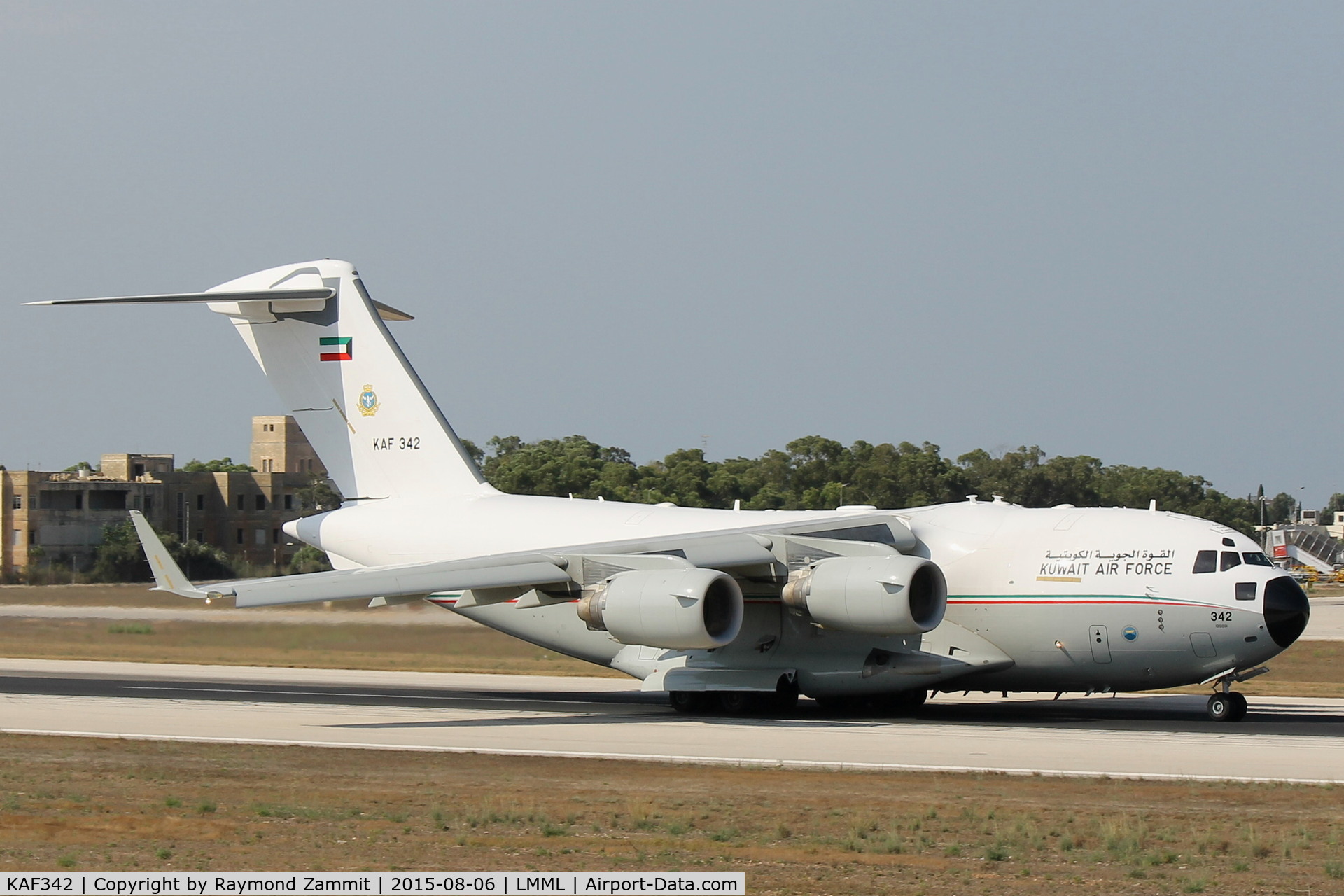 KAF342, 2013 Boeing C-17A Globemaster III C/N F-264/KAF-1, BoeingC-17A GlobemasterIII KAF342 Kuwait Air Force