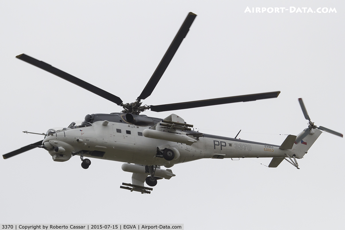 3370, Mil Mi-35 Hind E C/N 203370, Fairford