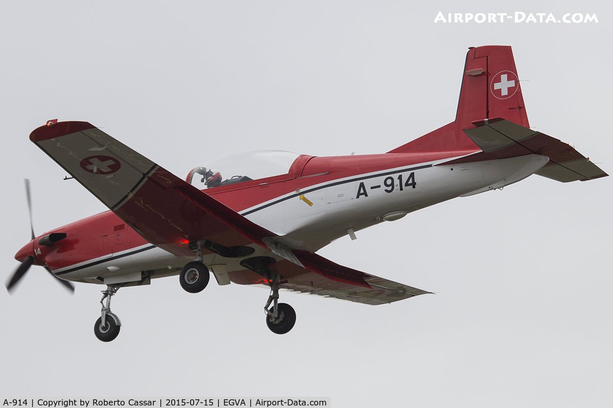 A-914, 1982 Pilatus PC-7 Turbo Trainer C/N 322, Trainer