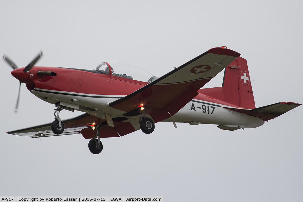 A-917, 1983 Pilatus PC-7 Turbo Trainer C/N 325, Fairford