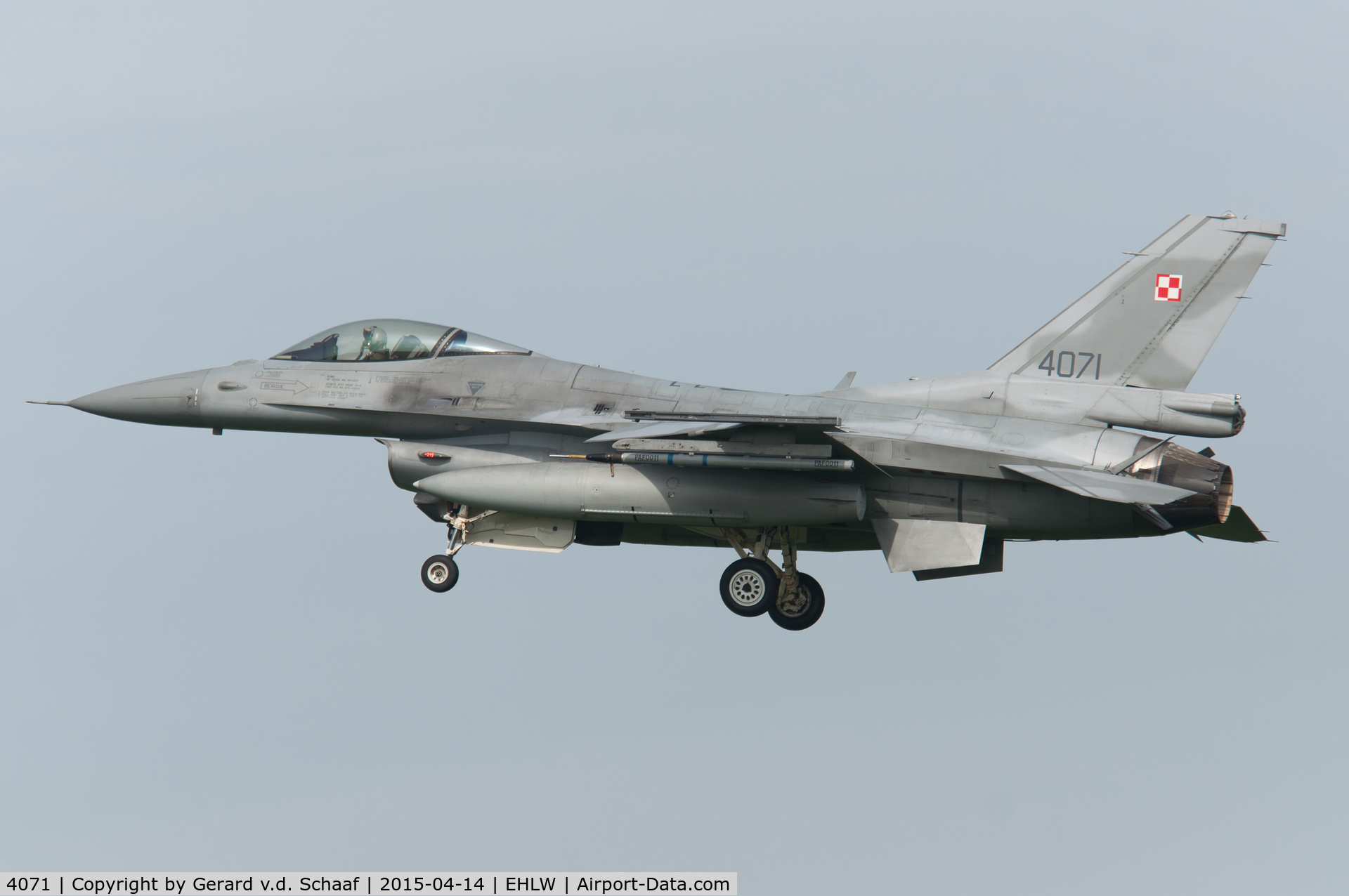 4071, 2003 Lockheed Martin F-16C Fighting Falcon C/N JC-32, Leeuwarden, April 2015