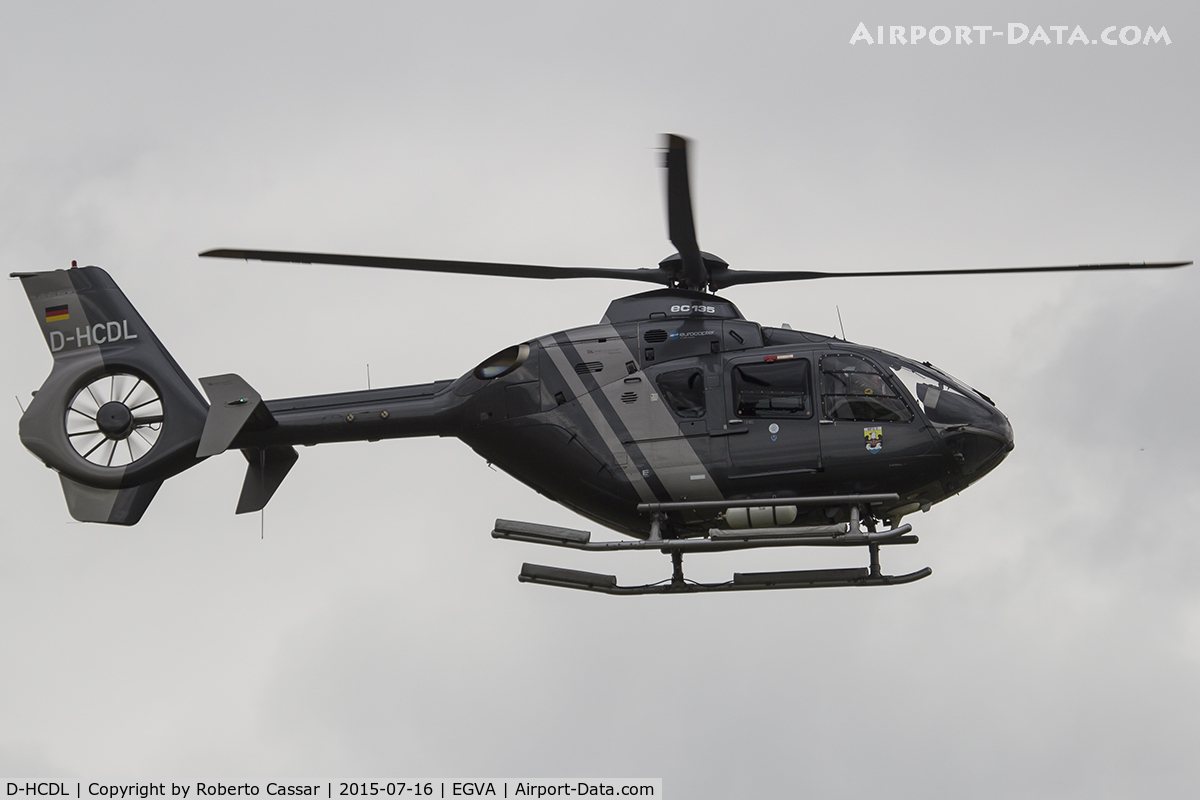 D-HCDL, Eurocopter EC-135P-2+ C/N 0700, Fairford